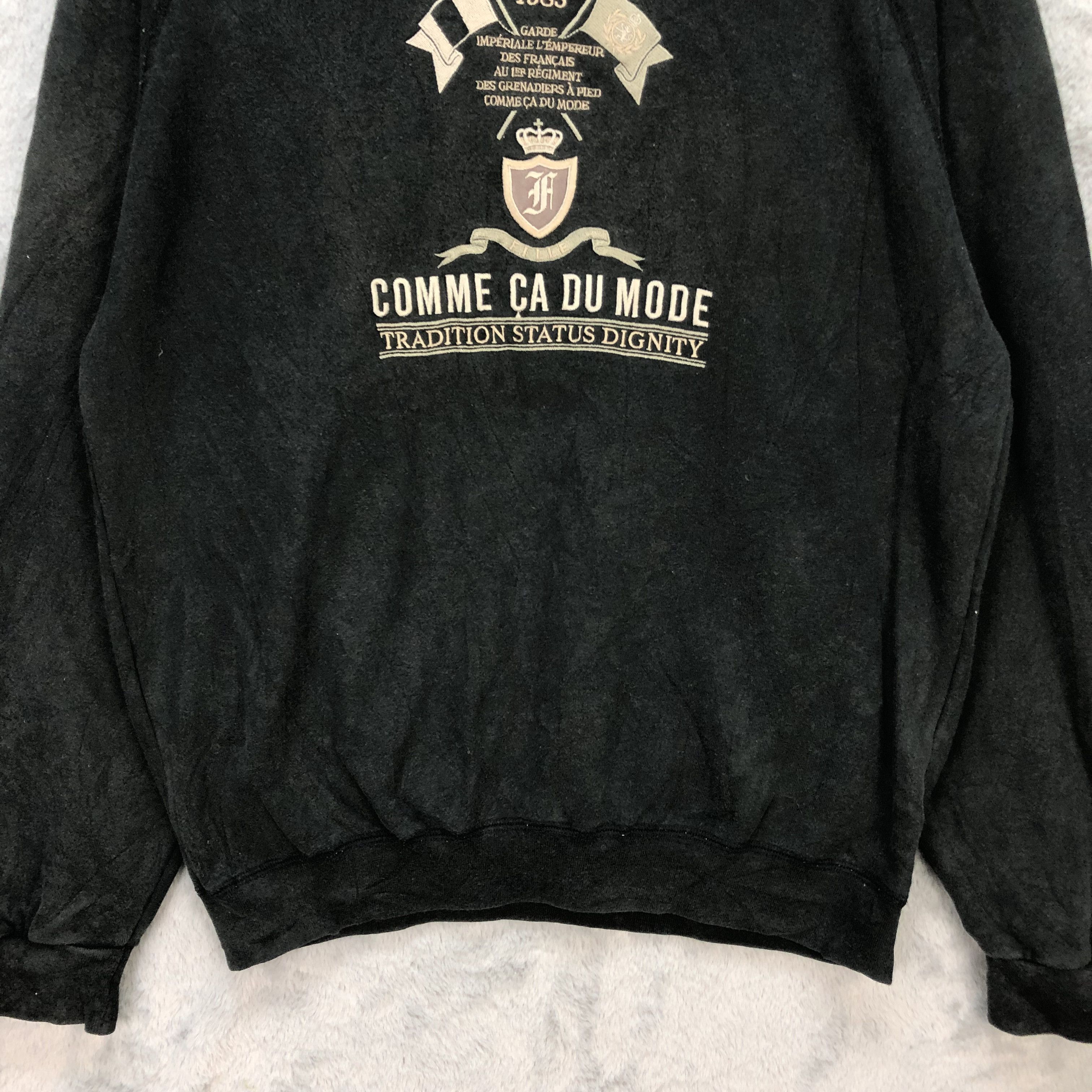 Comme Ca Ism Comme Ca Du Mode Fille Embroidery Logo Sweatshirts #5868-211 Size US M / EU 48-50 / 2 - 4 Thumbnail
