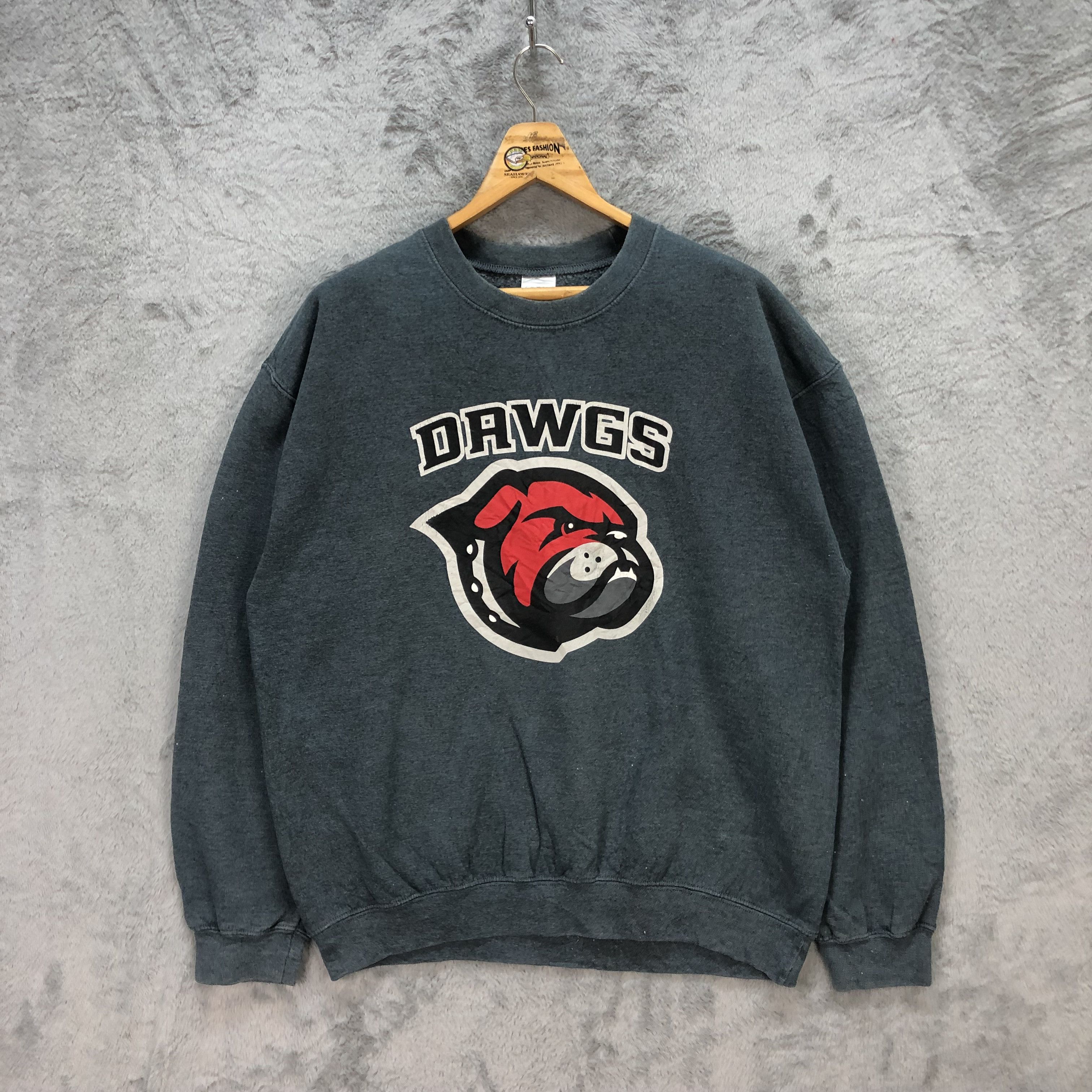 Gildan Vintage DAWGS Printed Sweatshirts #5872-211 Size US L / EU 52-54 / 3 - 1 Thumbnail