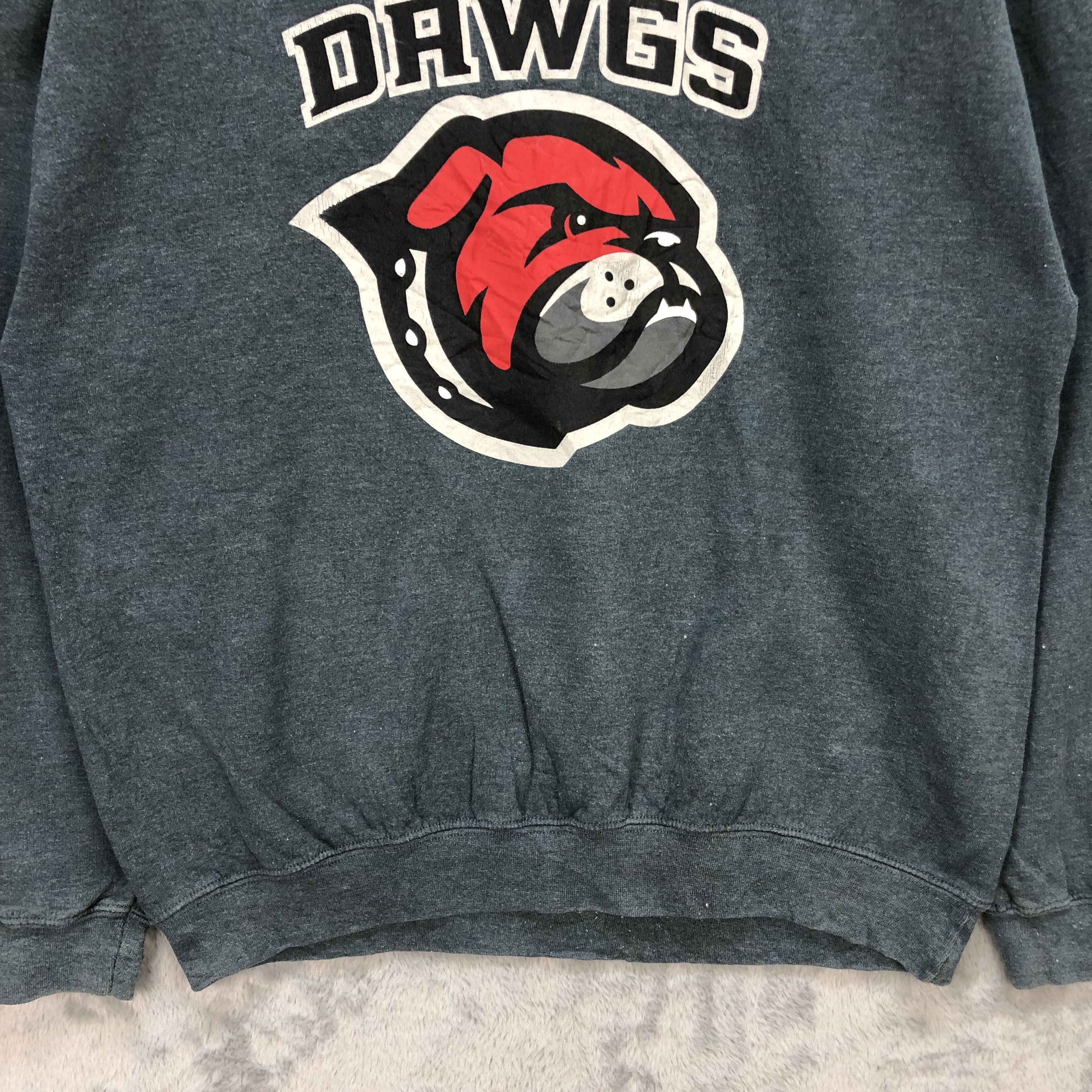 Gildan Vintage DAWGS Printed Sweatshirts #5872-211 Size US L / EU 52-54 / 3 - 4 Thumbnail