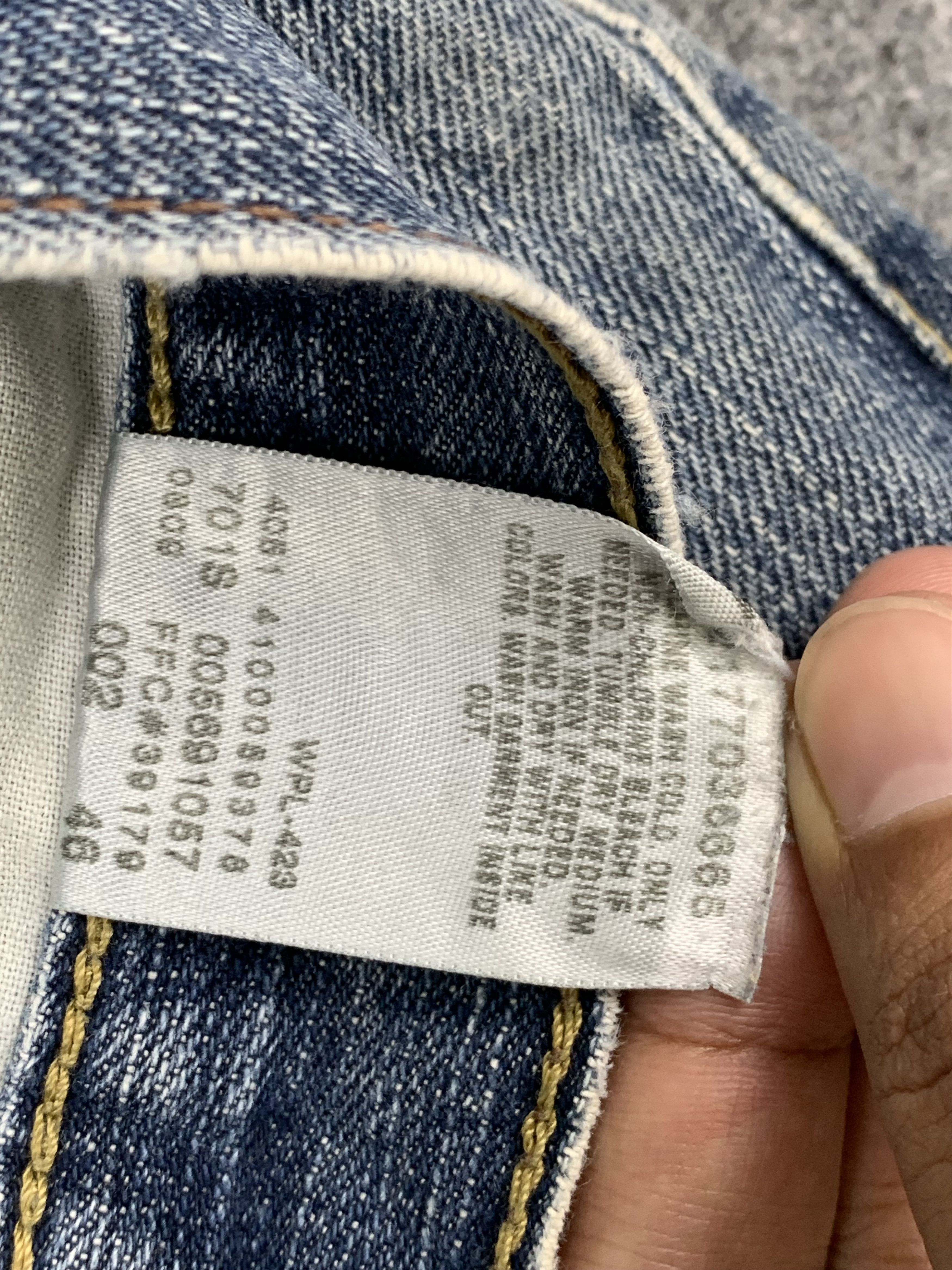 Levi's Vintage Levis 569 Faded Blue Jeans DP1719 Size US 36 / EU 52 - 8 Thumbnail