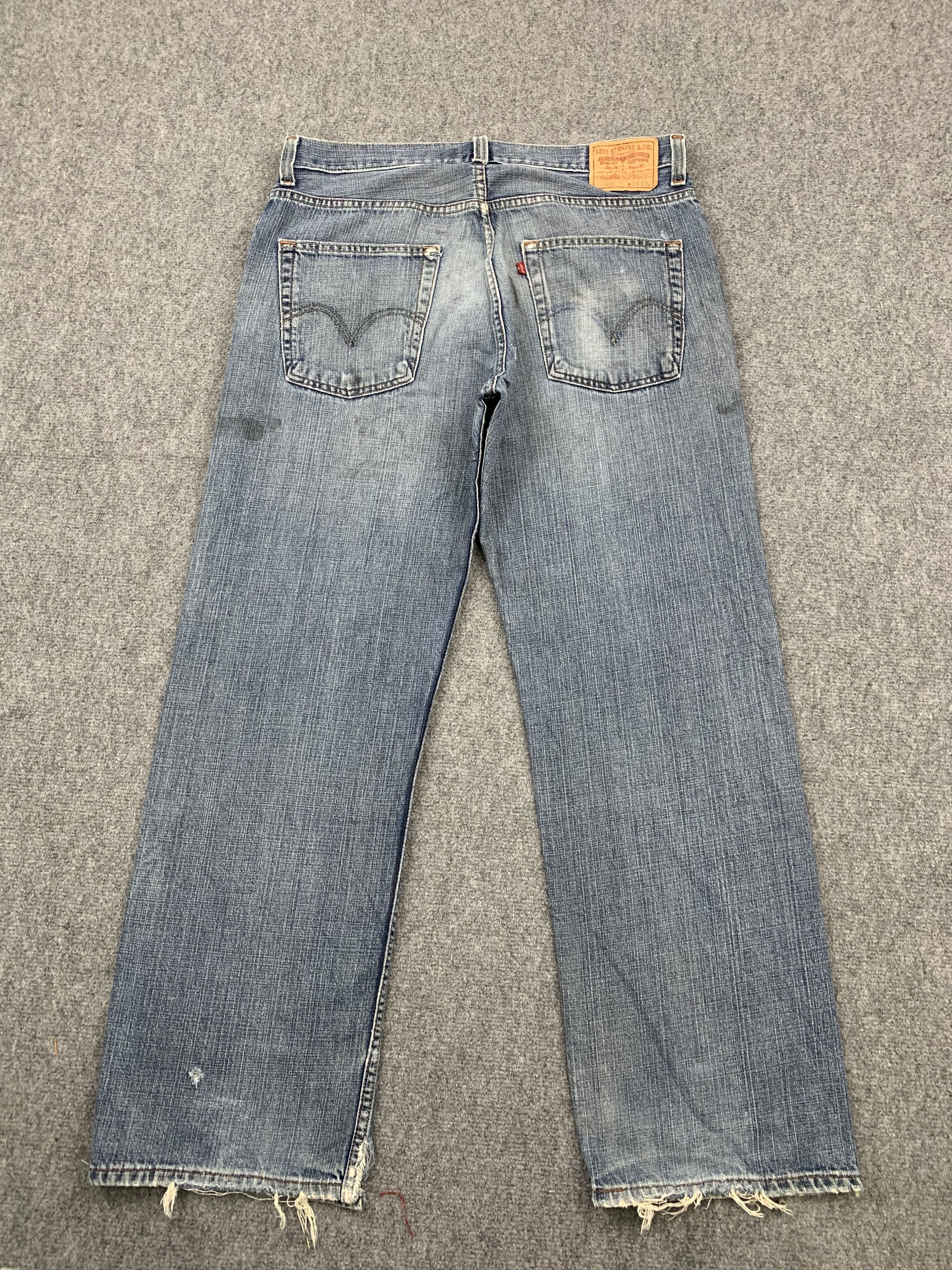 Levi's Vintage Levis 569 Faded Blue Jeans DP1719 Size US 36 / EU 52 - 3 Thumbnail