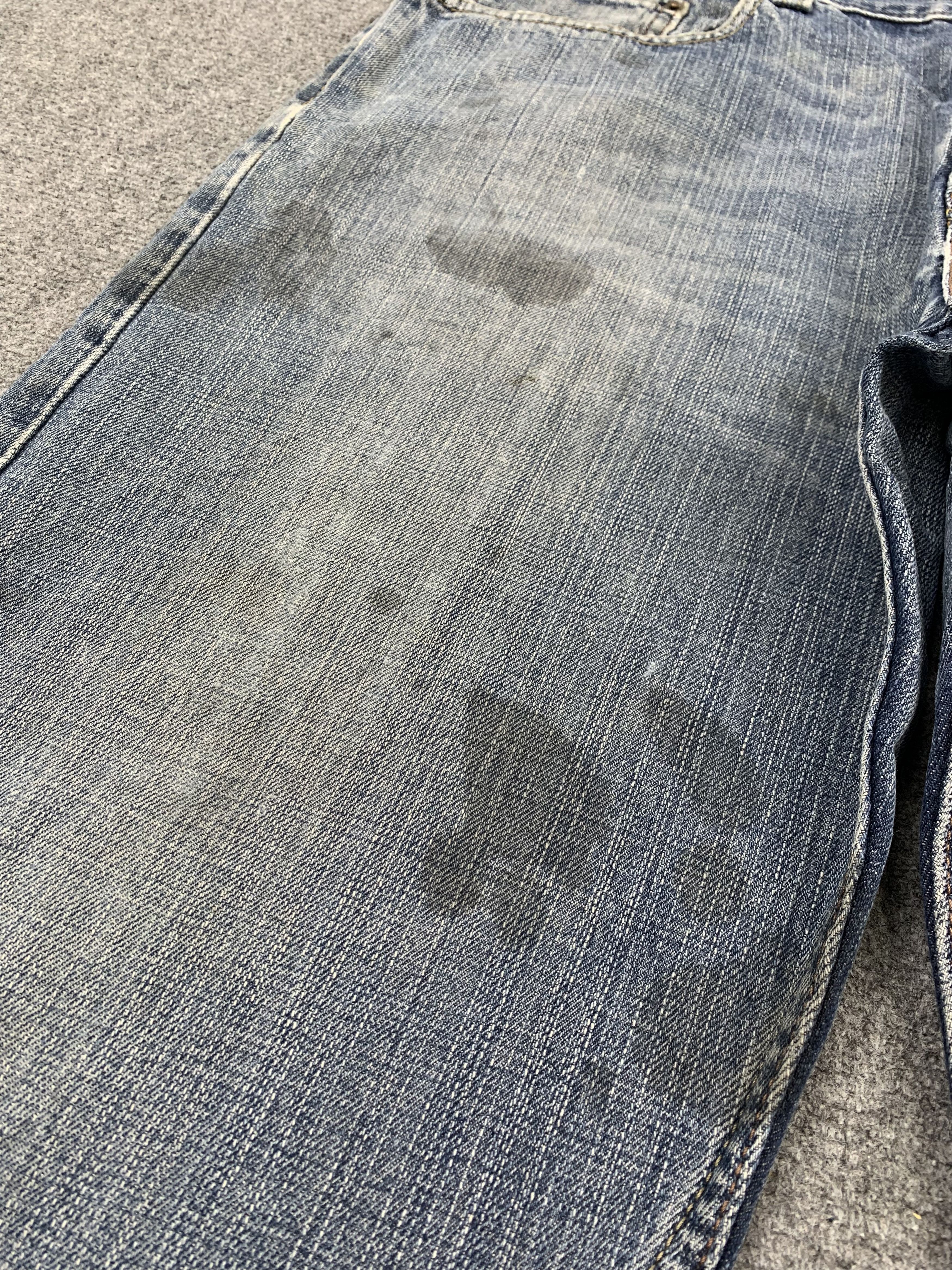Levi's Vintage Levis 569 Faded Blue Jeans DP1719 Size US 36 / EU 52 - 13 Thumbnail