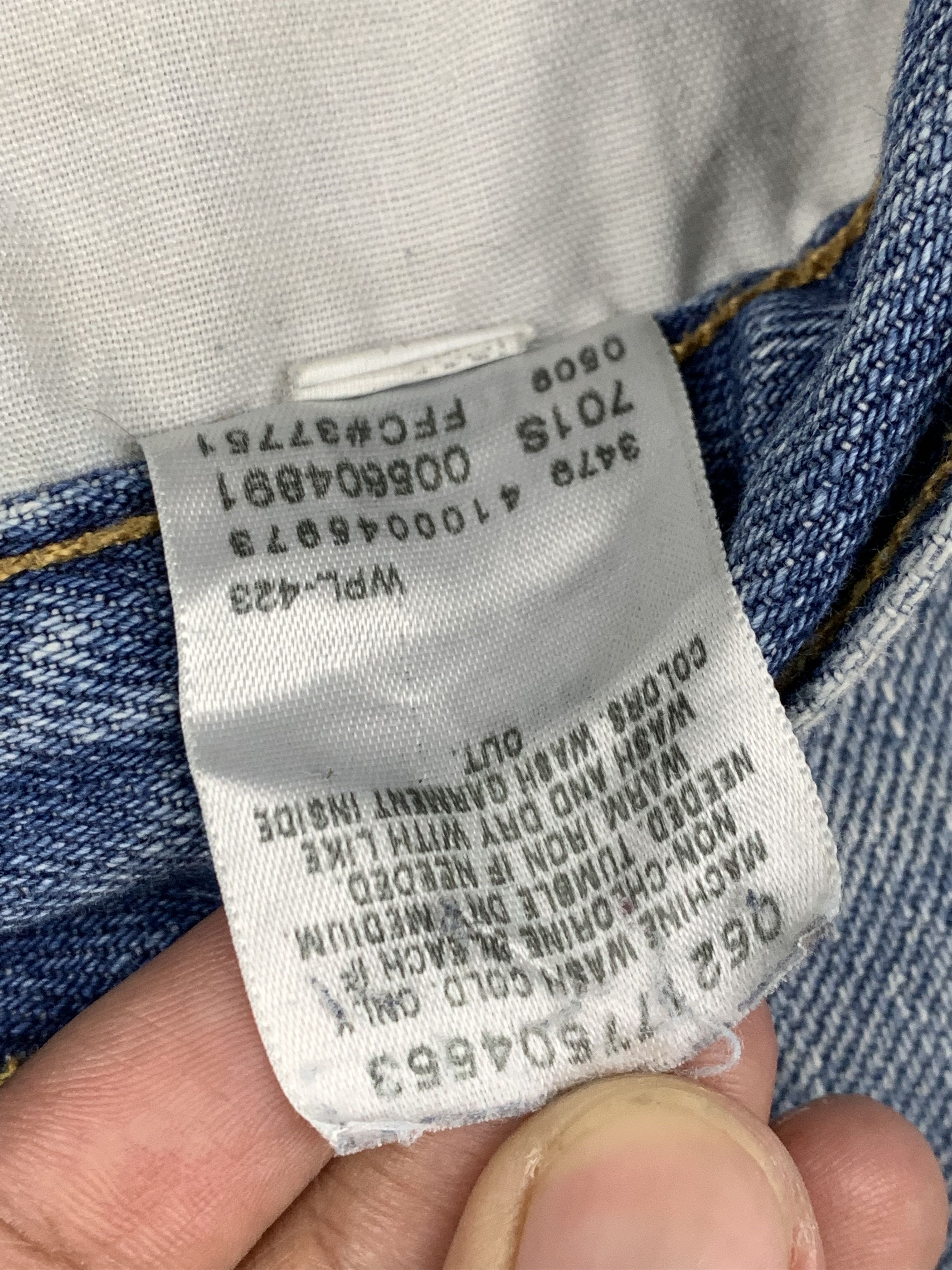 Levi's Vintage Levis 560 Faded Blue Jeans DP1722 Size US 34 / EU 50 - 8 Thumbnail