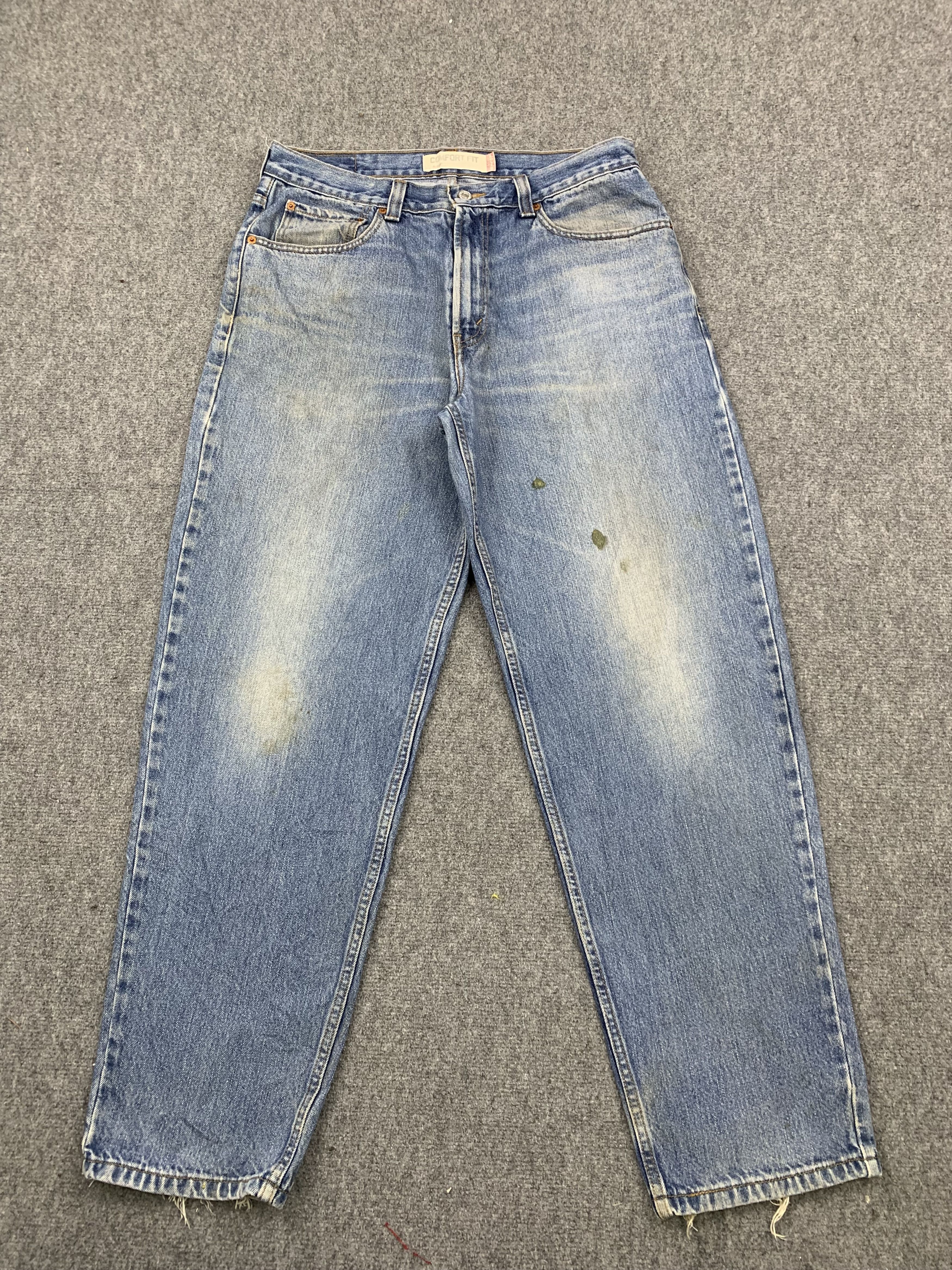 Levi's Vintage Levis 560 Faded Blue Jeans DP1722 Size US 34 / EU 50 - 1 Thumbnail