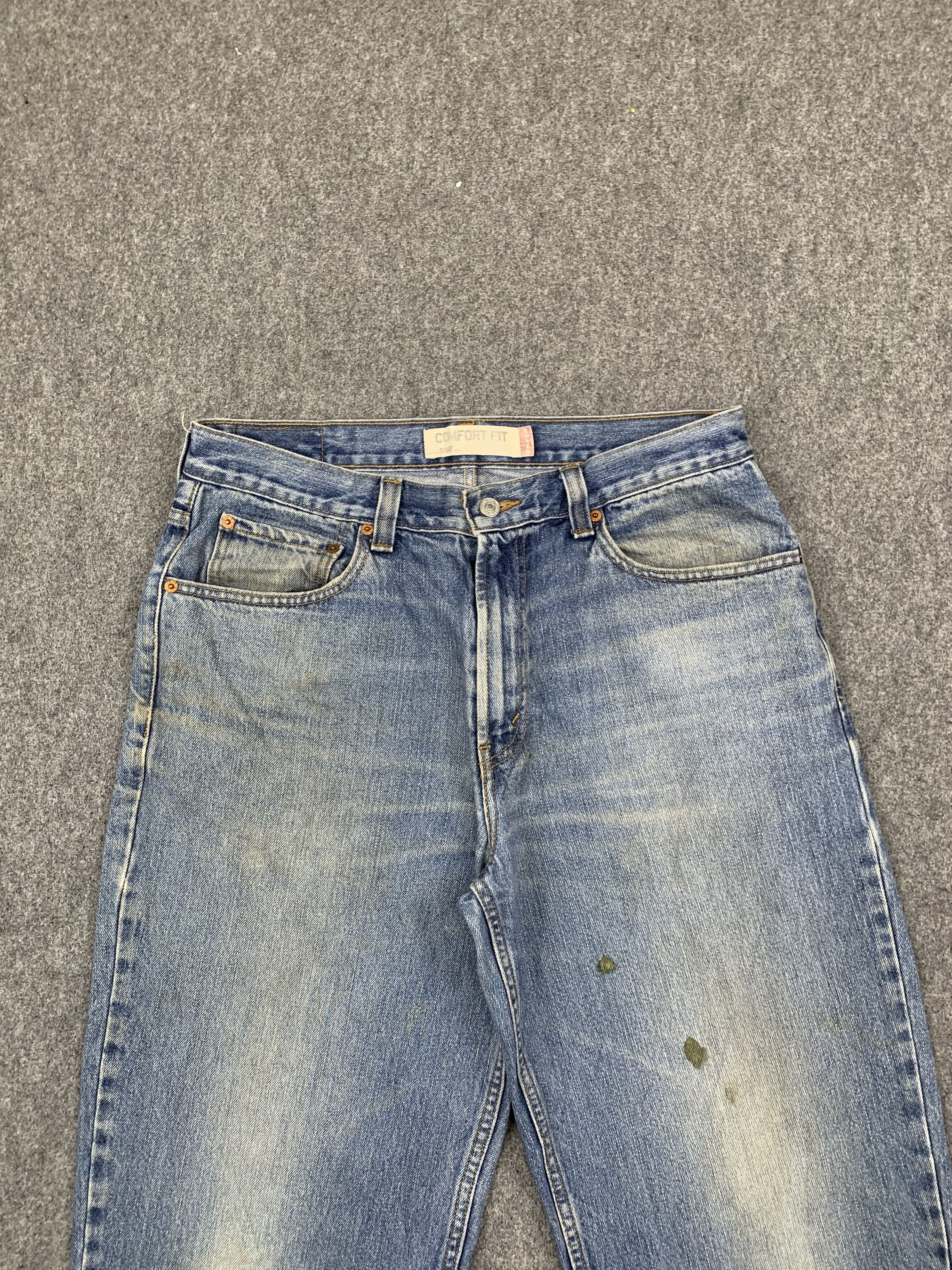 Levi's Vintage Levis 560 Faded Blue Jeans DP1722 Size US 34 / EU 50 - 2 Thumbnail