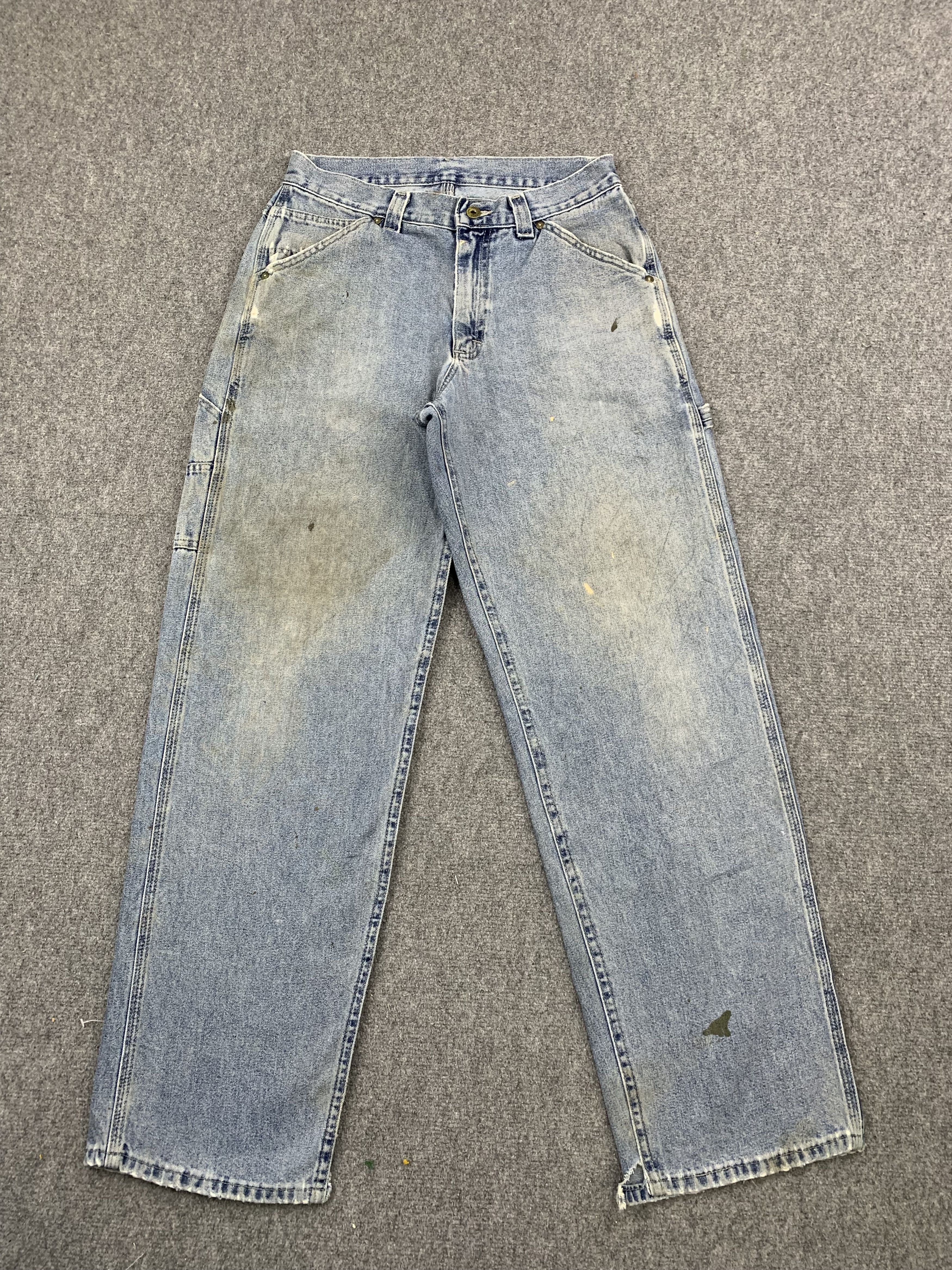 Lee Vintage Lee Dungaree Light Wash Jeans DP1726 Size US 30 / EU 46 - 1 Preview