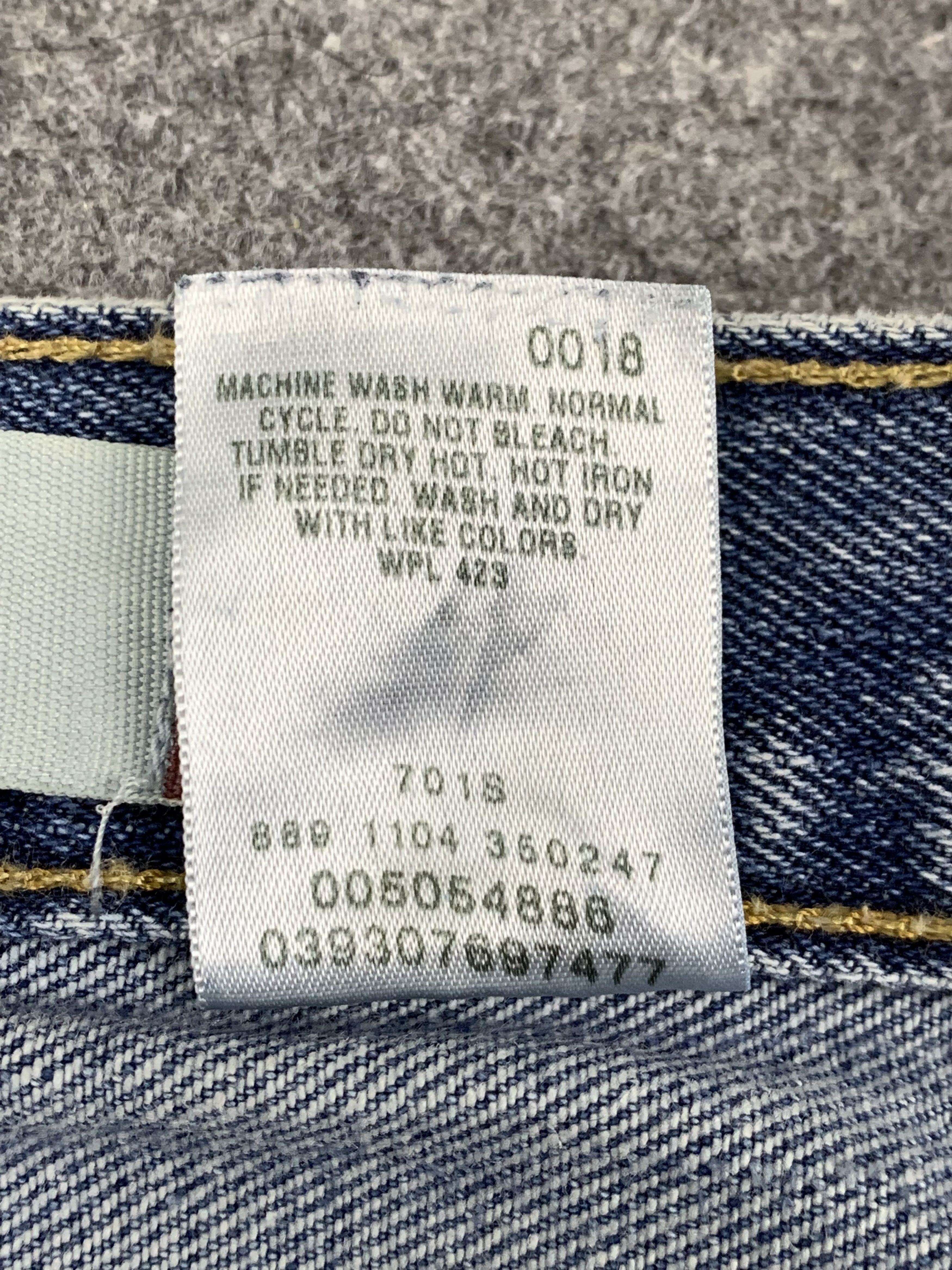 Levi's Vintage Levis 505 Light Blue Jeans DP1728 Size US 36 / EU 52 - 8 Thumbnail