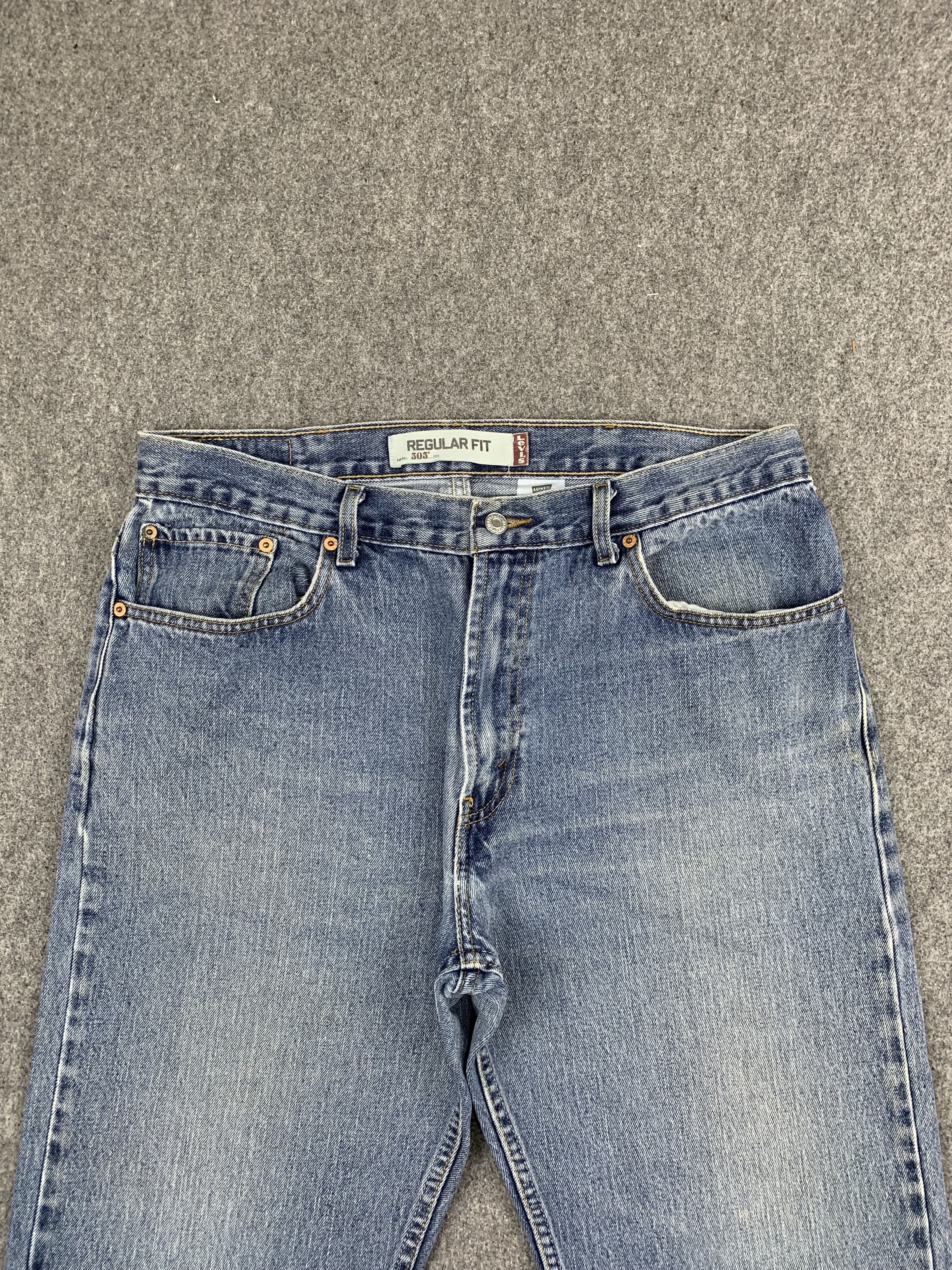 Levi's Vintage Levis 505 Light Blue Jeans DP1728 Size US 36 / EU 52 - 2 Thumbnail