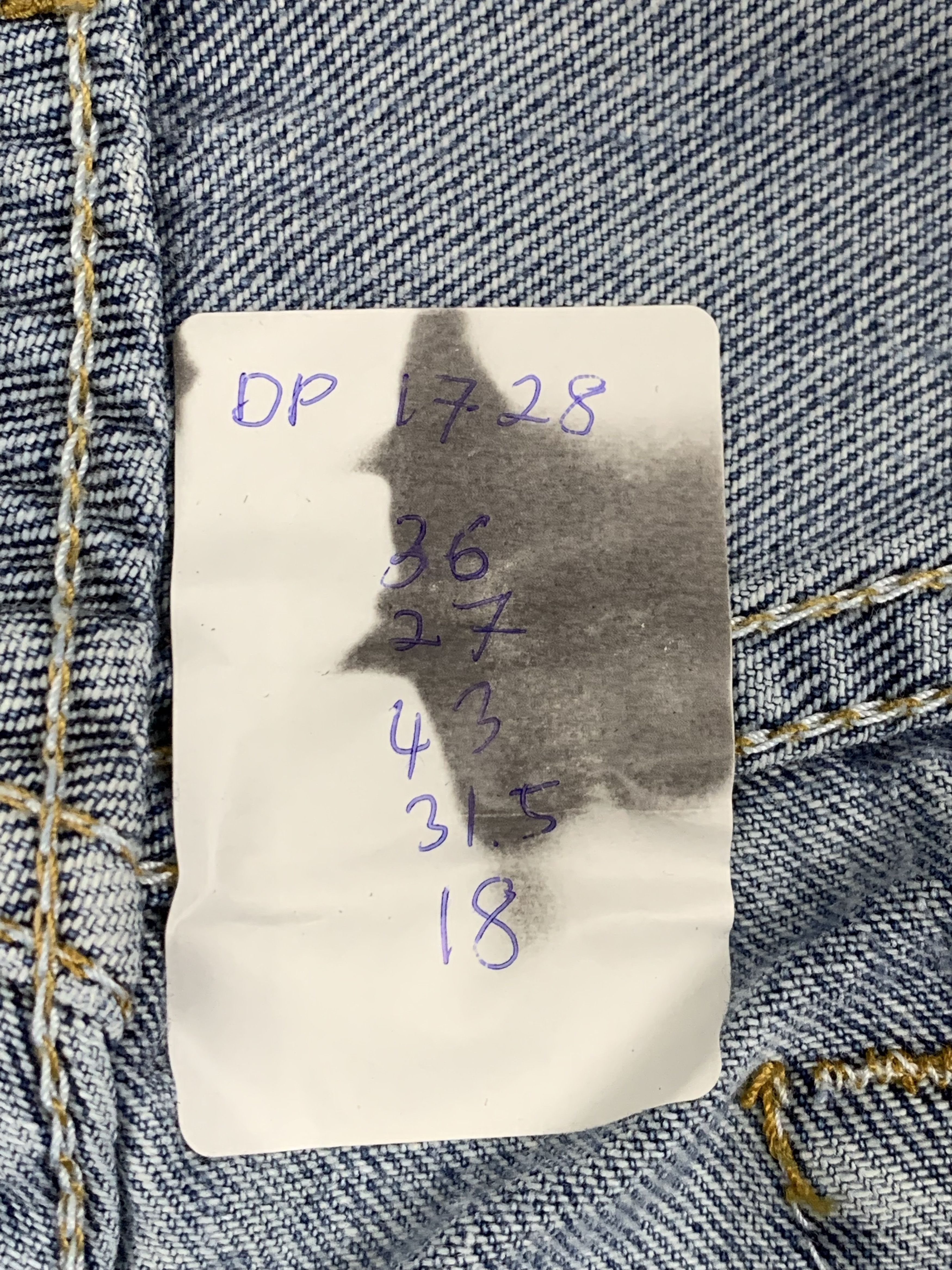 Levi's Vintage Levis 505 Light Blue Jeans DP1728 Size US 36 / EU 52 - 12 Thumbnail