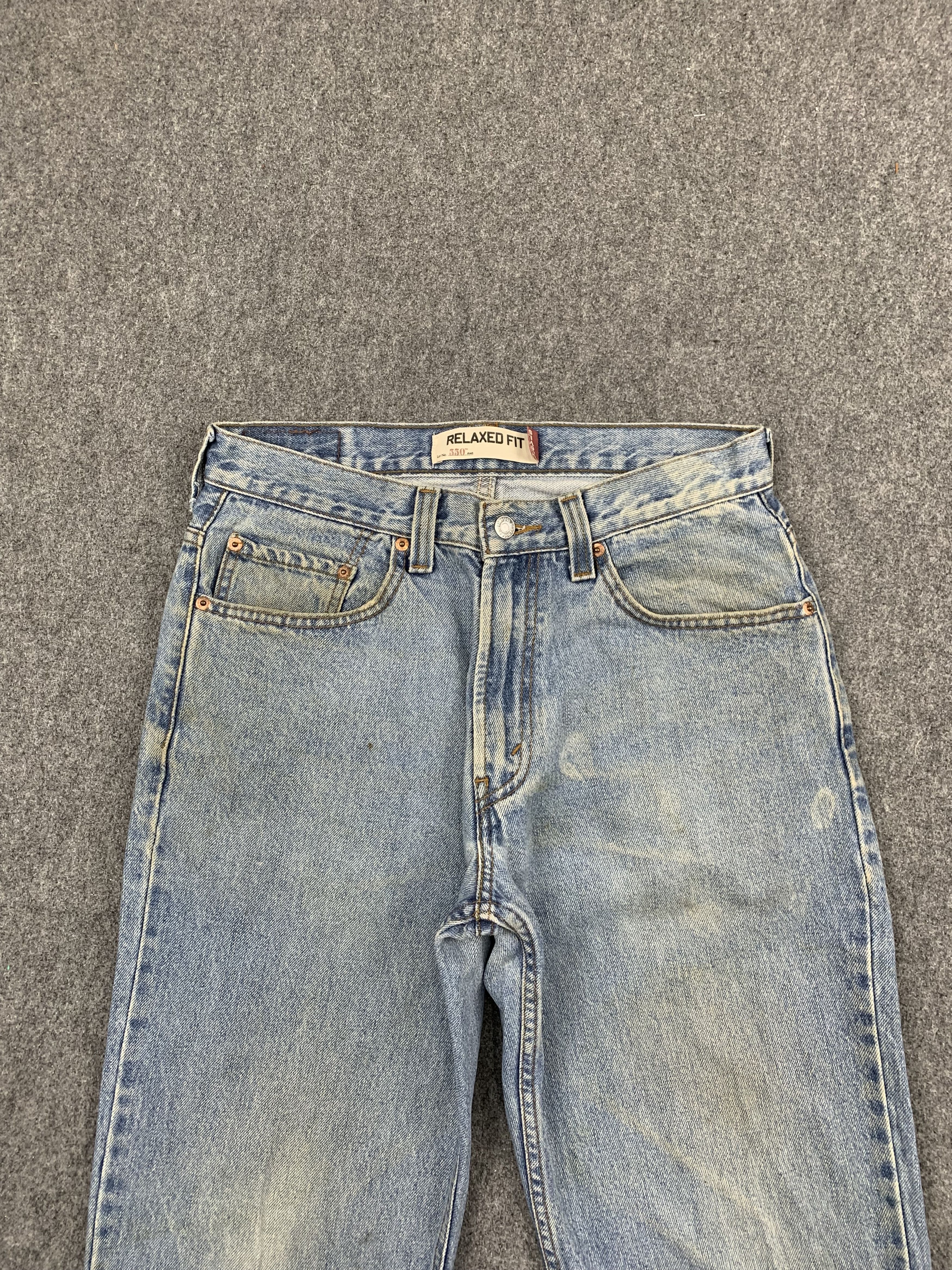 Levi's Light Wash Vintage Levis 550 Jeans DP1731 Size US 31 - 2 Thumbnail