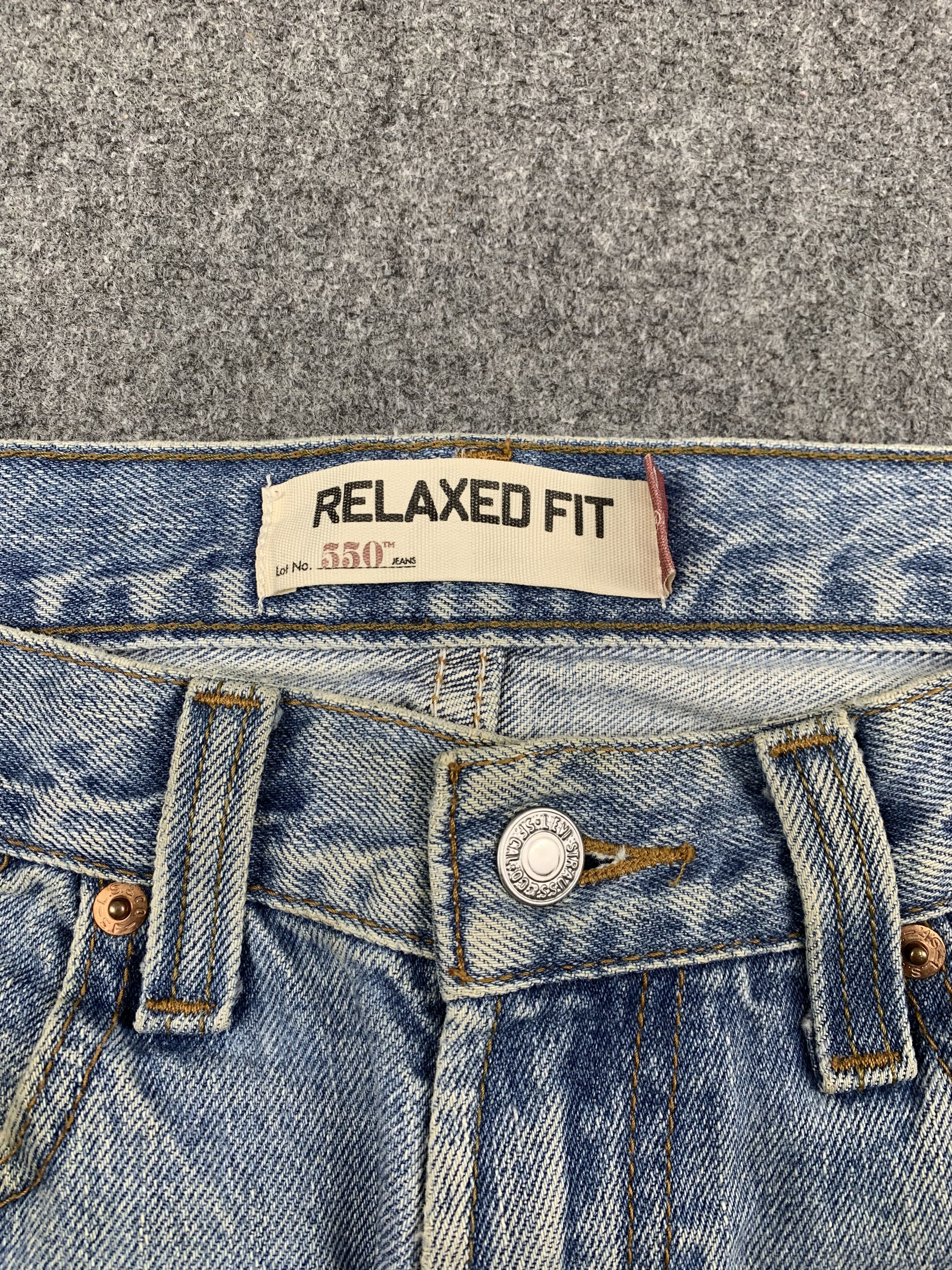 Levi's Light Wash Vintage Levis 550 Jeans DP1731 Size US 31 - 9 Thumbnail