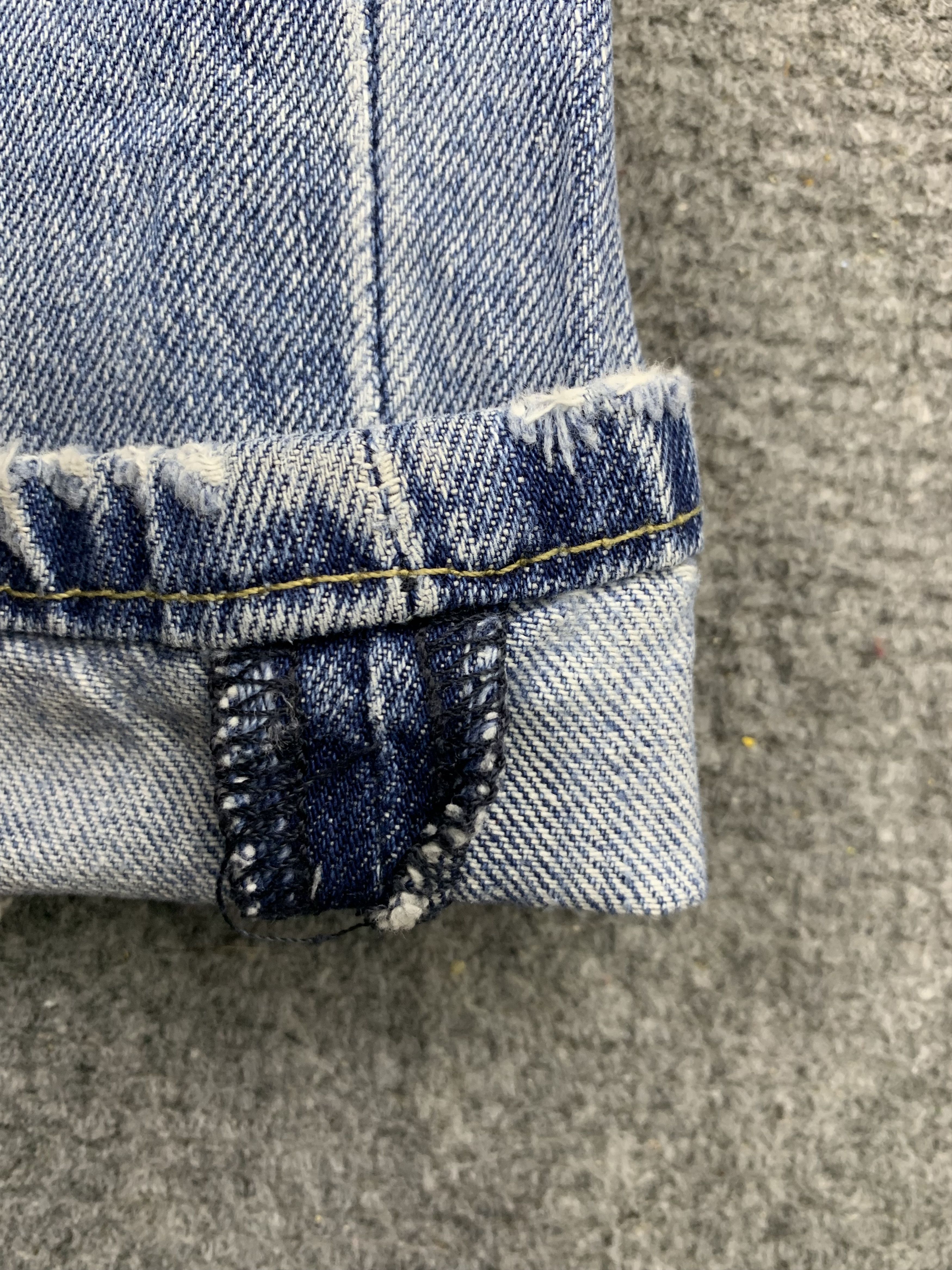 Levi's Vintage Levis 505 Light Wash Jeans DP1732 Size US 33 - 9 Thumbnail
