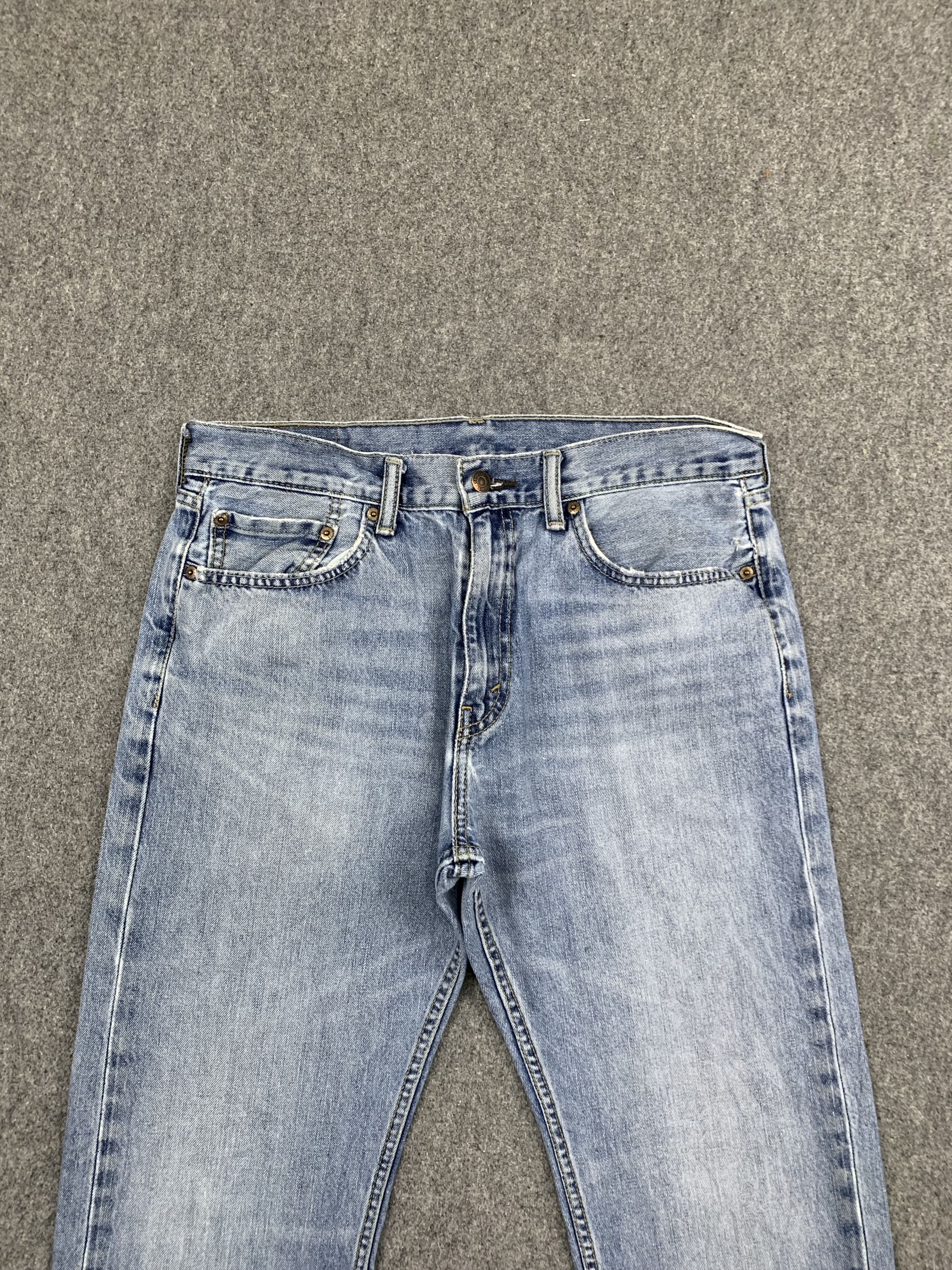 Levi's Vintage Levis 505 Light Wash Jeans DP1732 Size US 33 - 2 Thumbnail