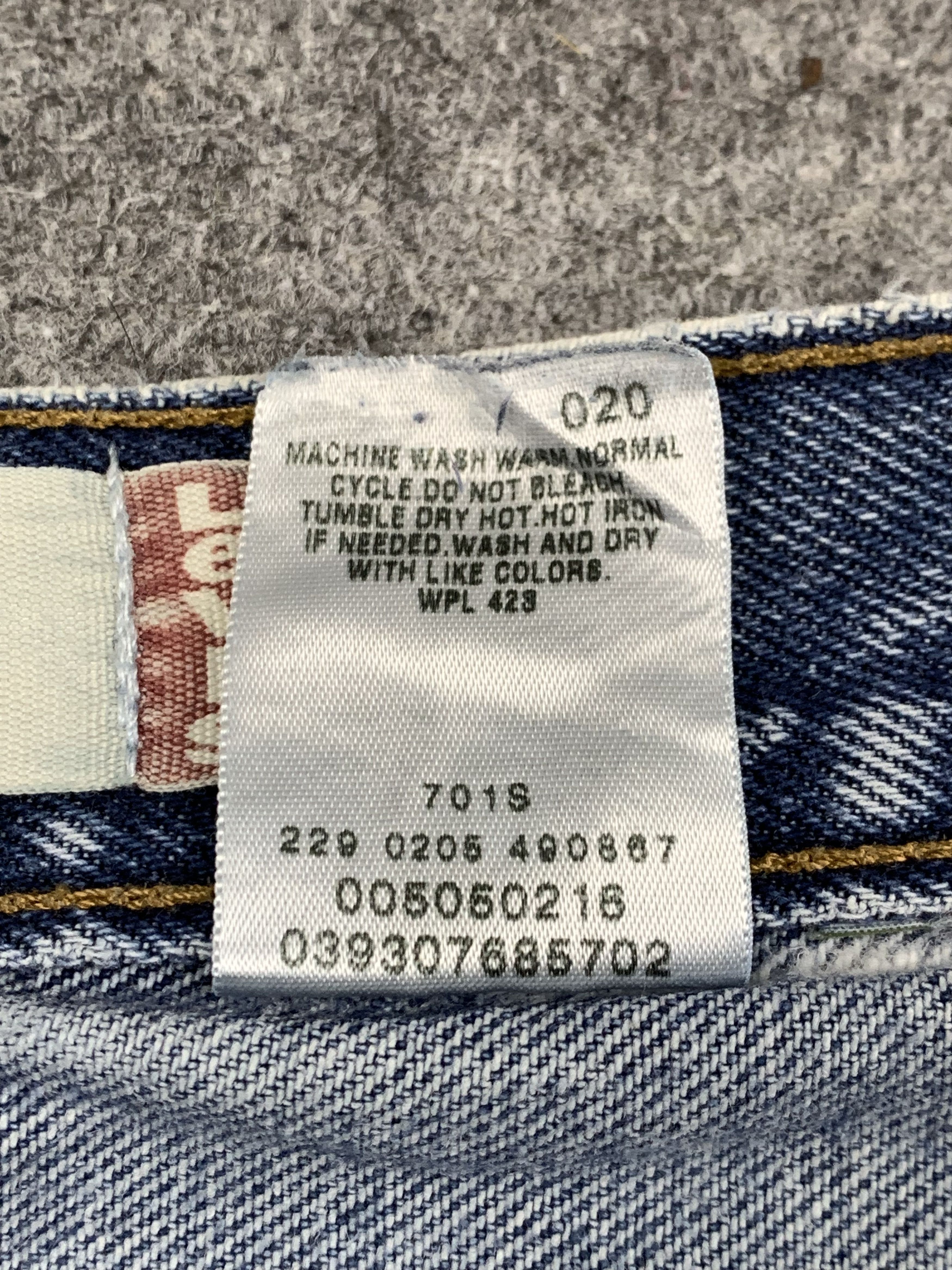 Levi's Vintage Levis 505 Faded Blue Jeans DP1735 Size US 36 / EU 52 - 8 Thumbnail