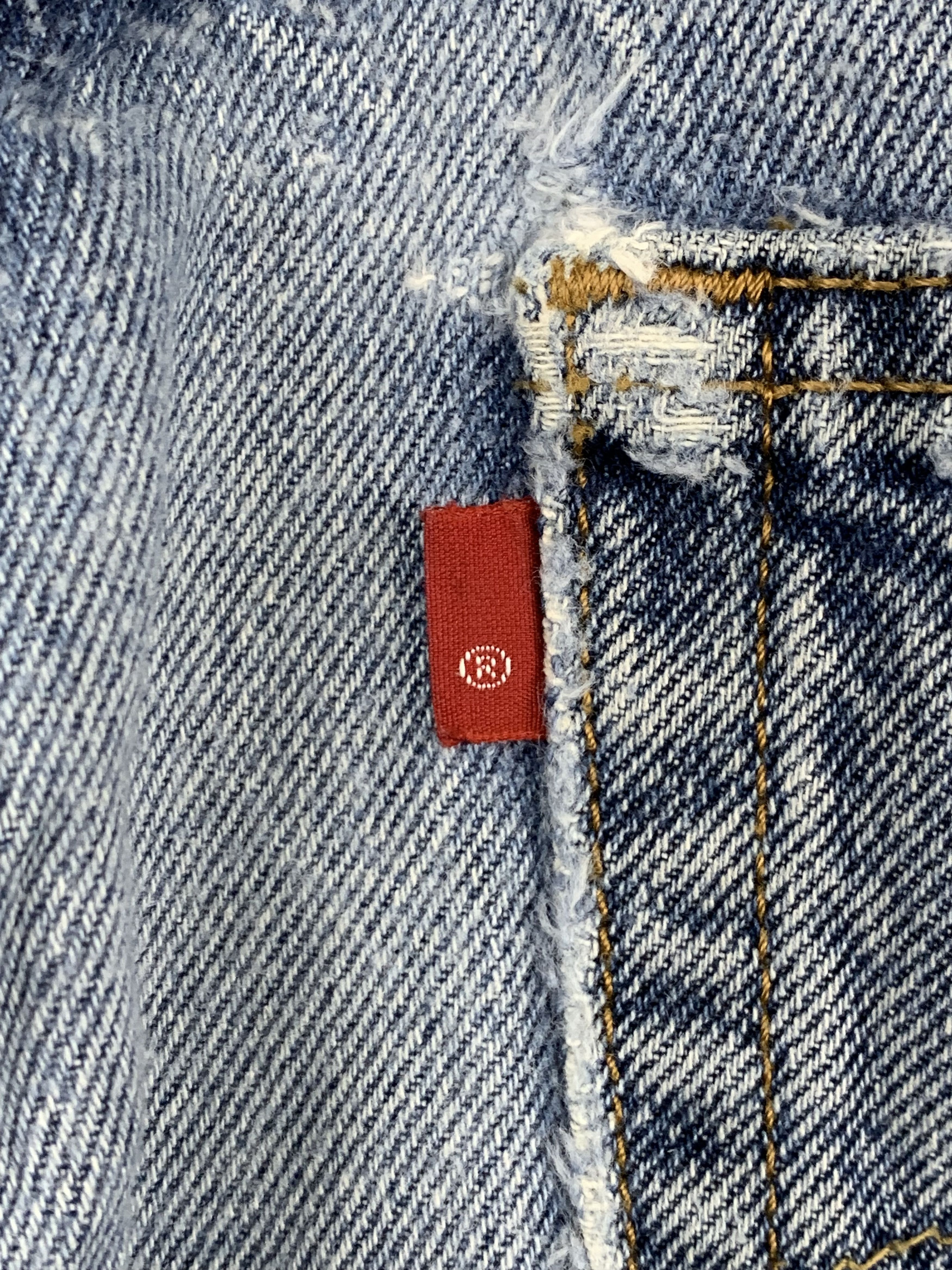Levi's Vintage Levis 505 Faded Blue Jeans DP1735 Size US 36 / EU 52 - 6 Thumbnail