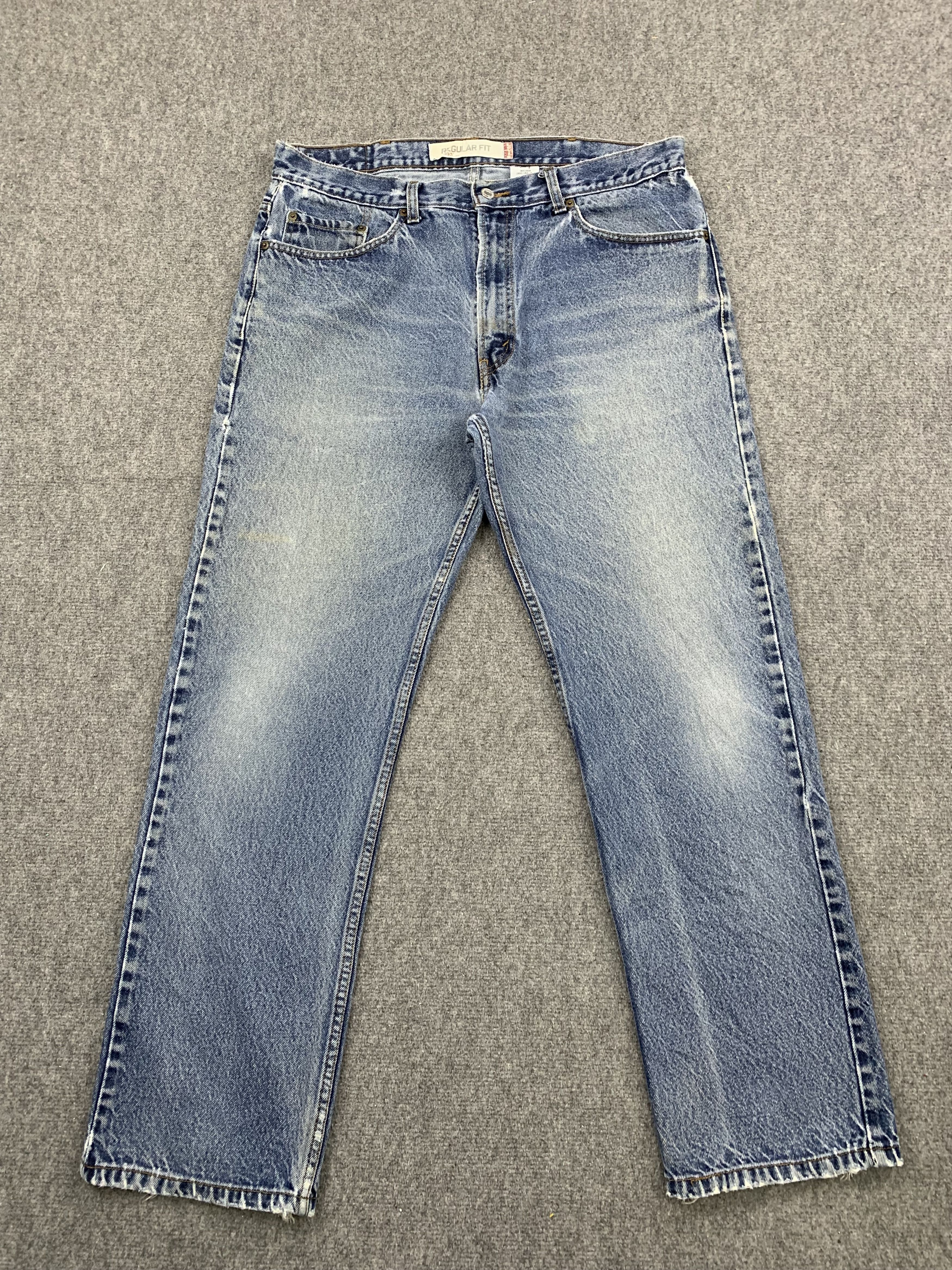 Levi's Vintage Levis 505 Faded Blue Jeans DP1735 Size US 36 / EU 52 - 1 Thumbnail
