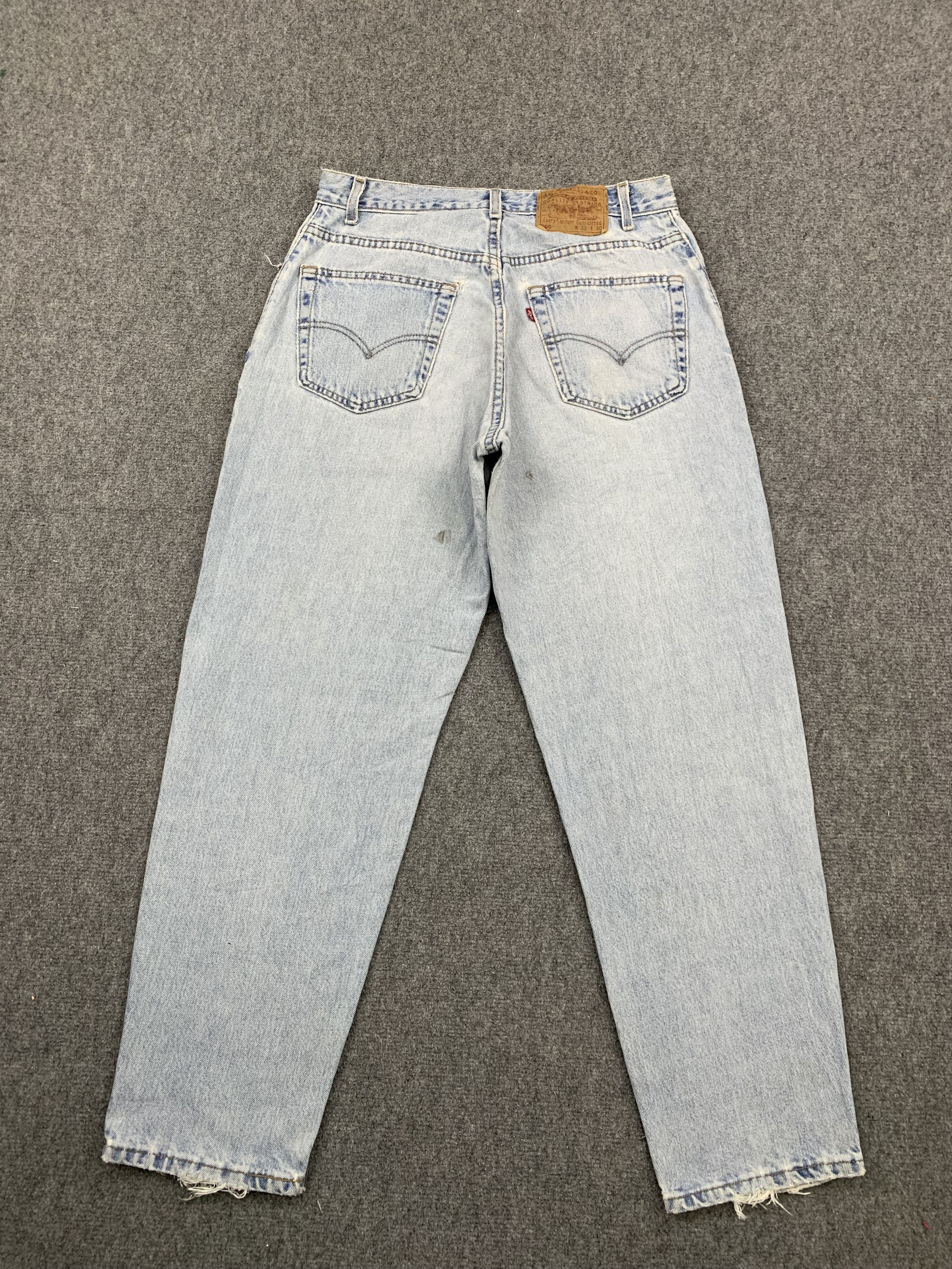 Levi's Vintage 90s Levis 560 Light Wash Jeans DP1739 Size US 32 / EU 48 - 3 Thumbnail