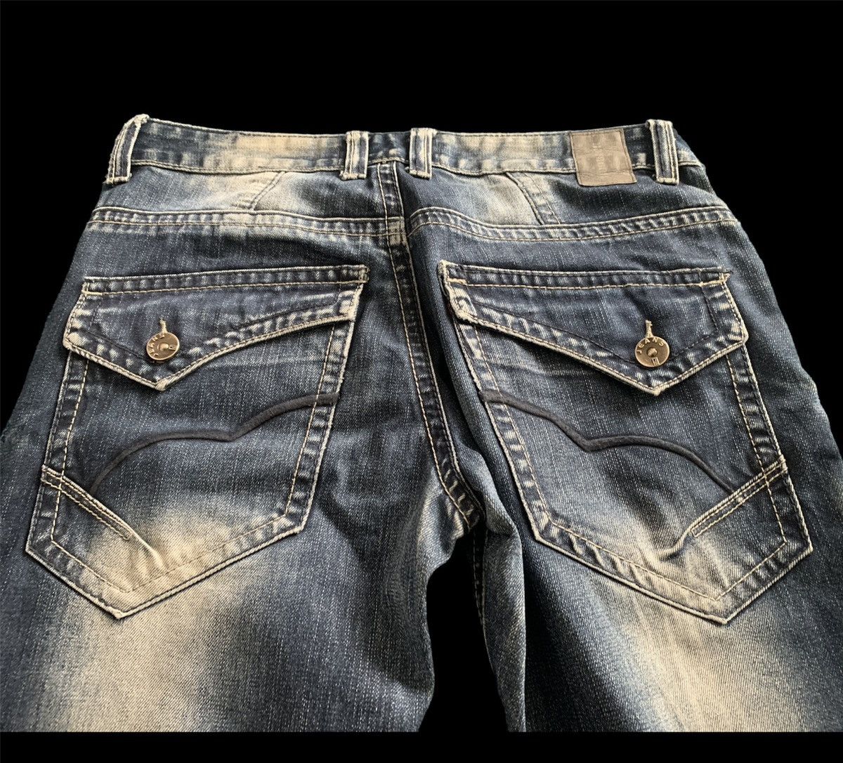 Beauty Beast × Japanese Brand Booback Label Jeans Size US 32 / EU 48 - 4 Thumbnail