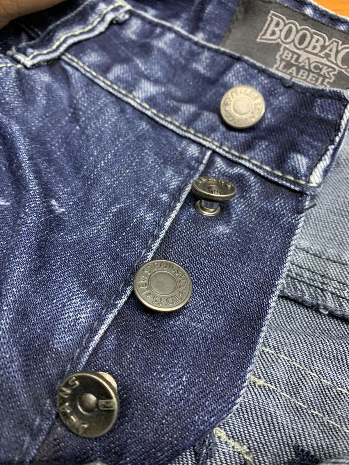 Beauty Beast × Japanese Brand Booback Label Jeans Size US 32 / EU 48 - 12 Thumbnail