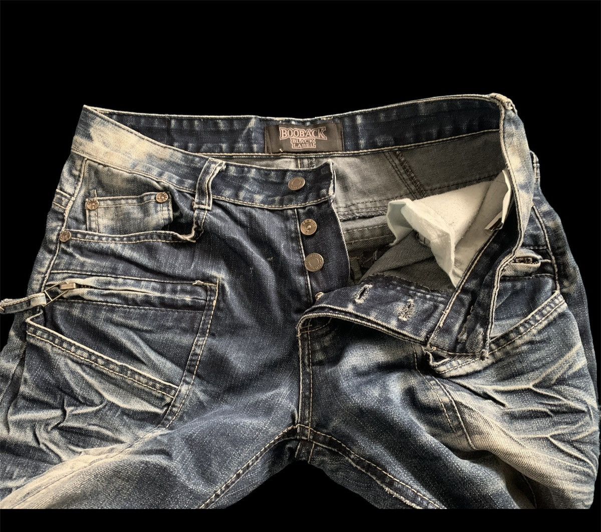 Beauty Beast × Japanese Brand Booback Label Jeans Size US 32 / EU 48 - 7 Thumbnail
