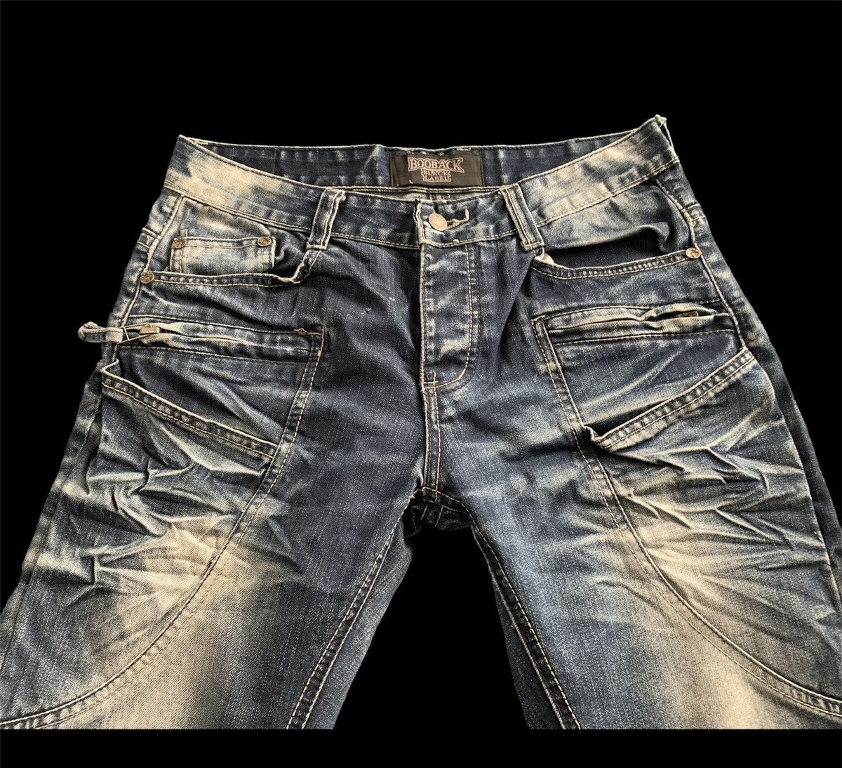 Beauty Beast × Japanese Brand Booback Label Jeans Size US 32 / EU 48 - 6 Thumbnail