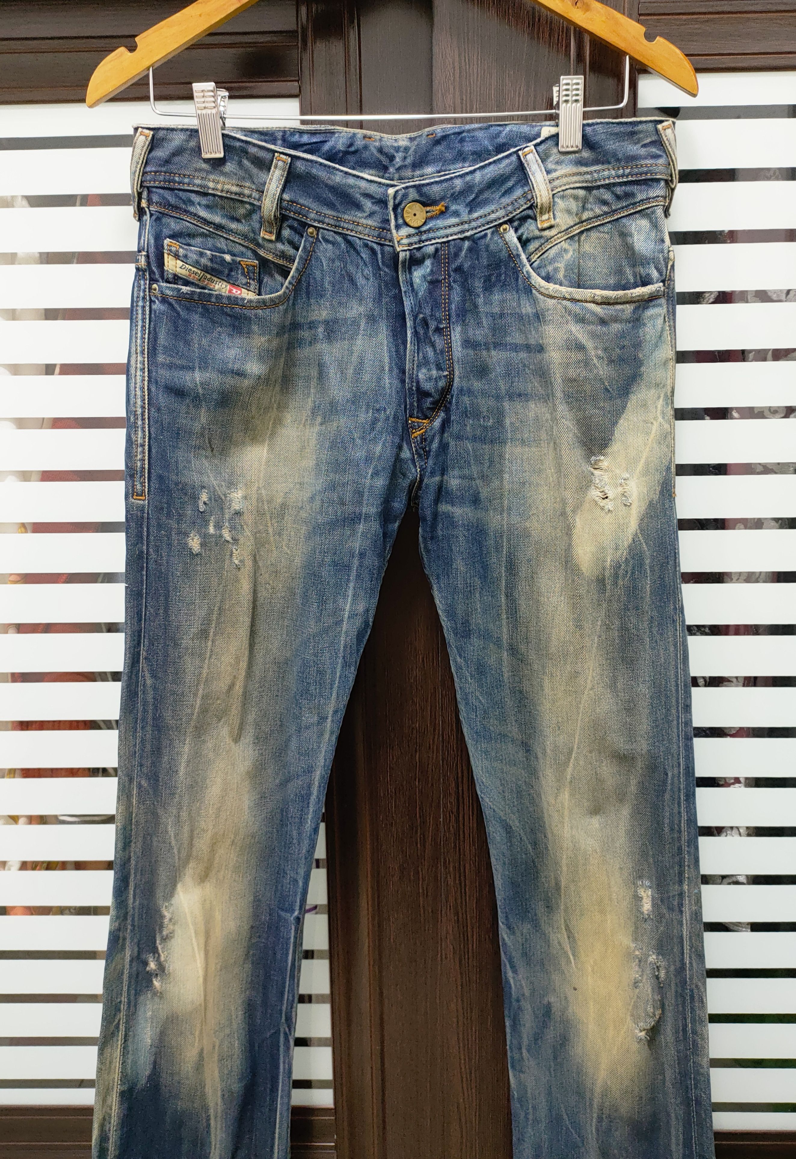 Diesel 💥Flared Diesel Industries Distressed Jeans💥 Size US 32 / EU 48 - 1 Thumbnail