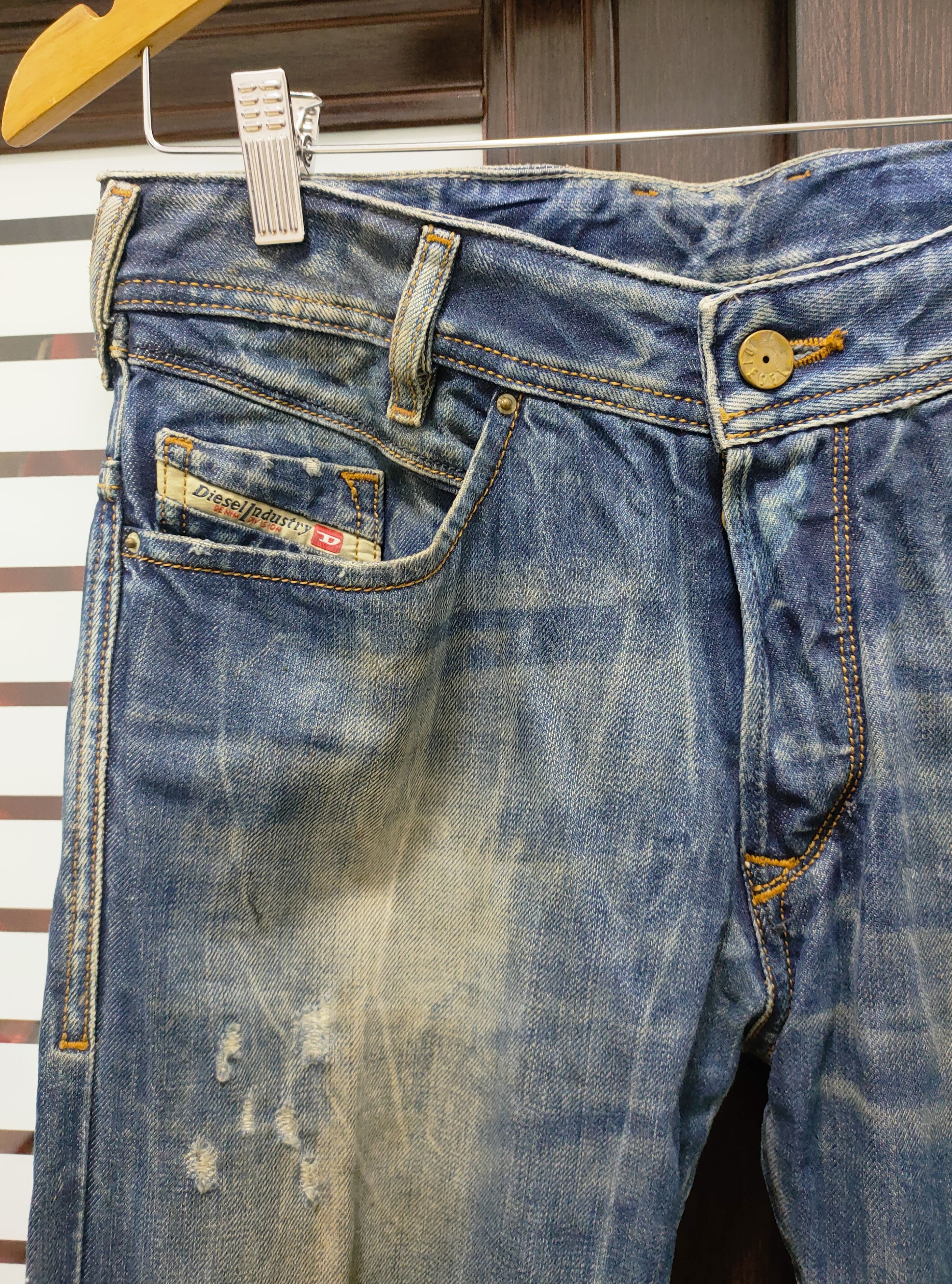 Diesel 💥Flared Diesel Industries Distressed Jeans💥 Size US 32 / EU 48 - 8 Thumbnail