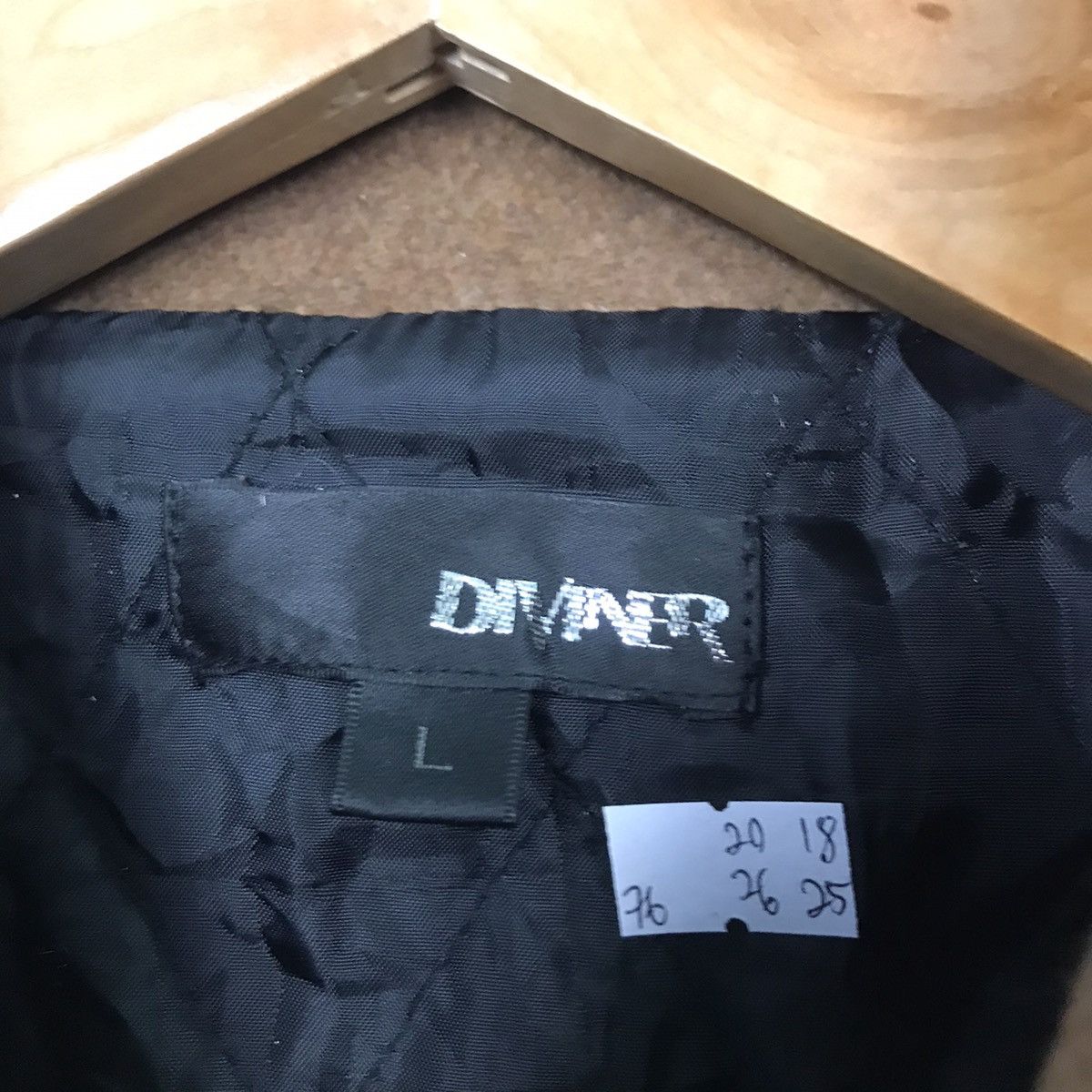 Vintage Diviner Japan Team Rockless Life wool jacket