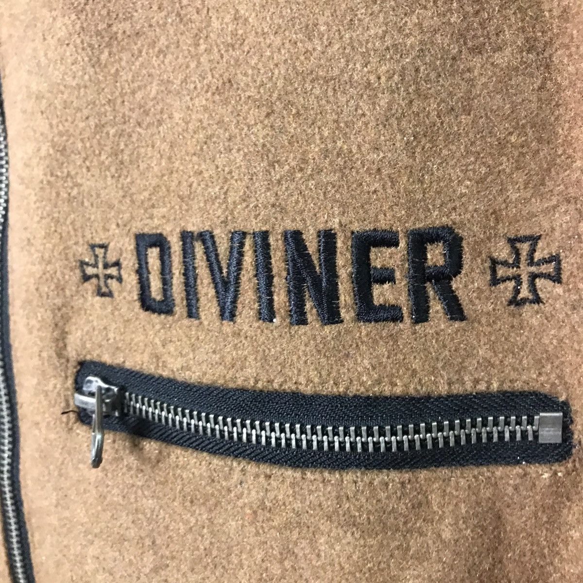 Vintage Diviner Japan Team Rockless Life wool jacket