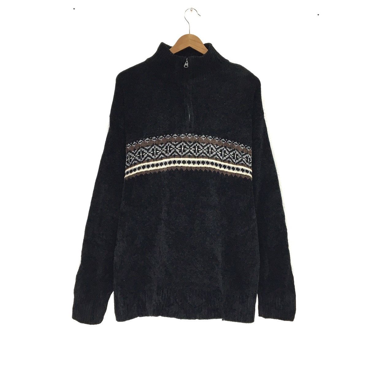Converse Half Zip Nice Design Plain Fleece Sweatshirts