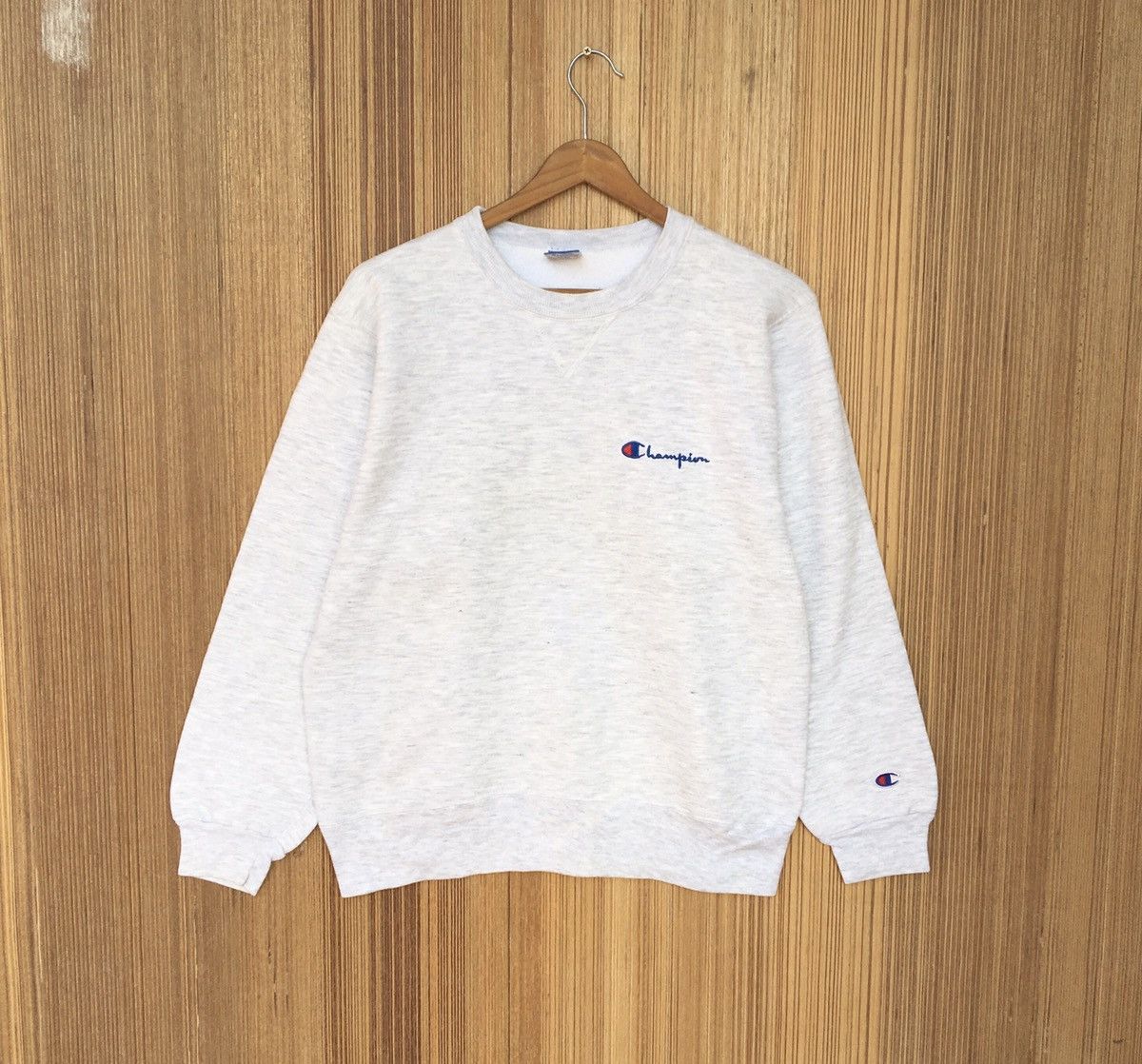 Champion Crewneck Embroidery Small Logo Sweatshirt