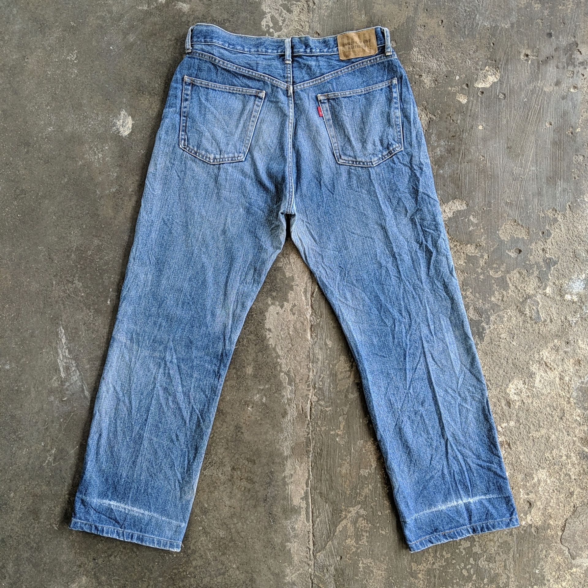 Japanese Brand W34 Vintage Japanese Sick Faded Denim Jeans pants Size US 34 / EU 50 - 2 Thumbnail