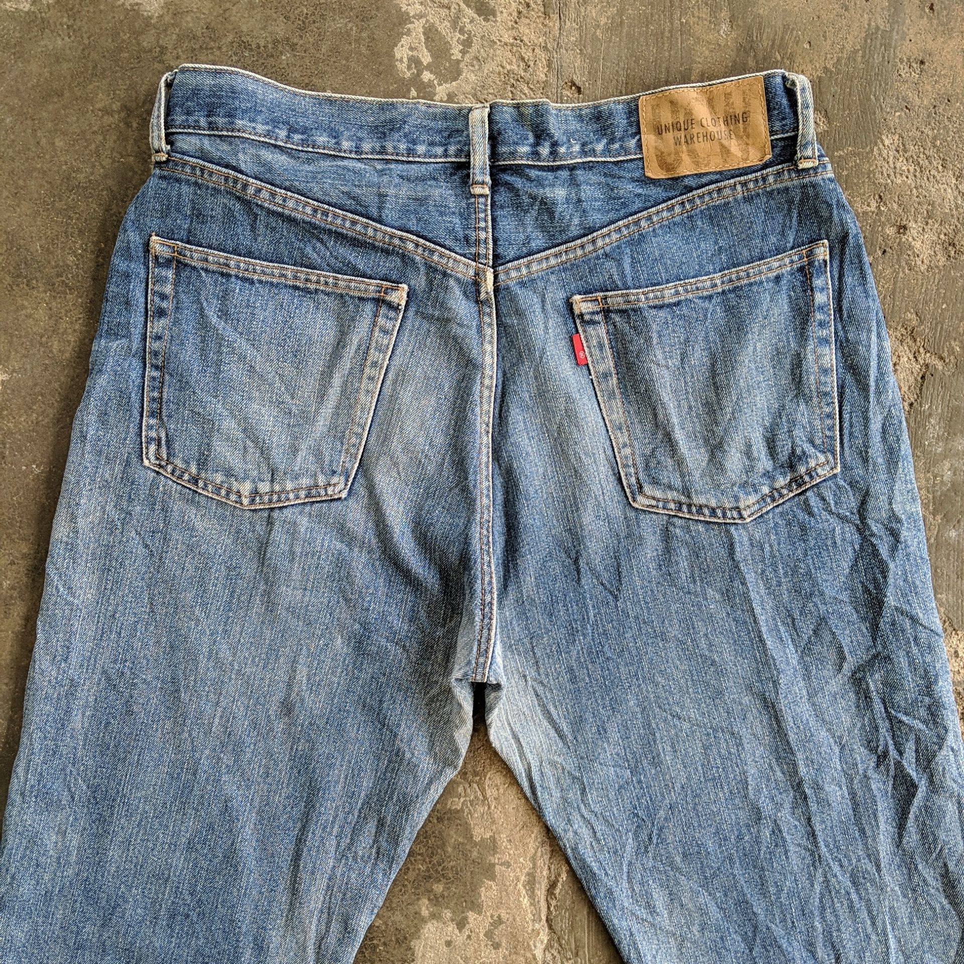 Japanese Brand W34 Vintage Japanese Sick Faded Denim Jeans pants Size US 34 / EU 50 - 9 Thumbnail