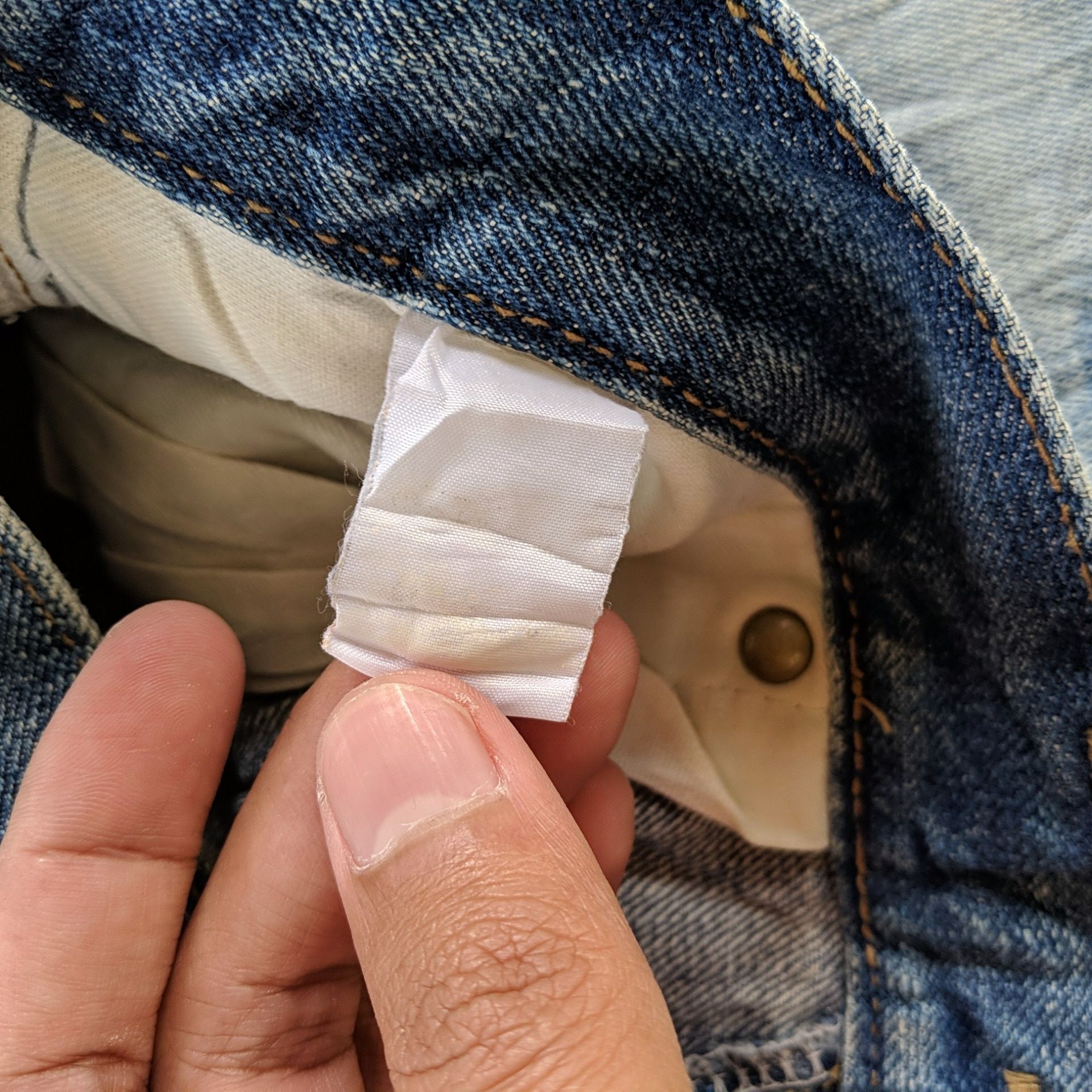 Japanese Brand W34 Vintage Japanese Sick Faded Denim Jeans pants Size US 34 / EU 50 - 8 Thumbnail