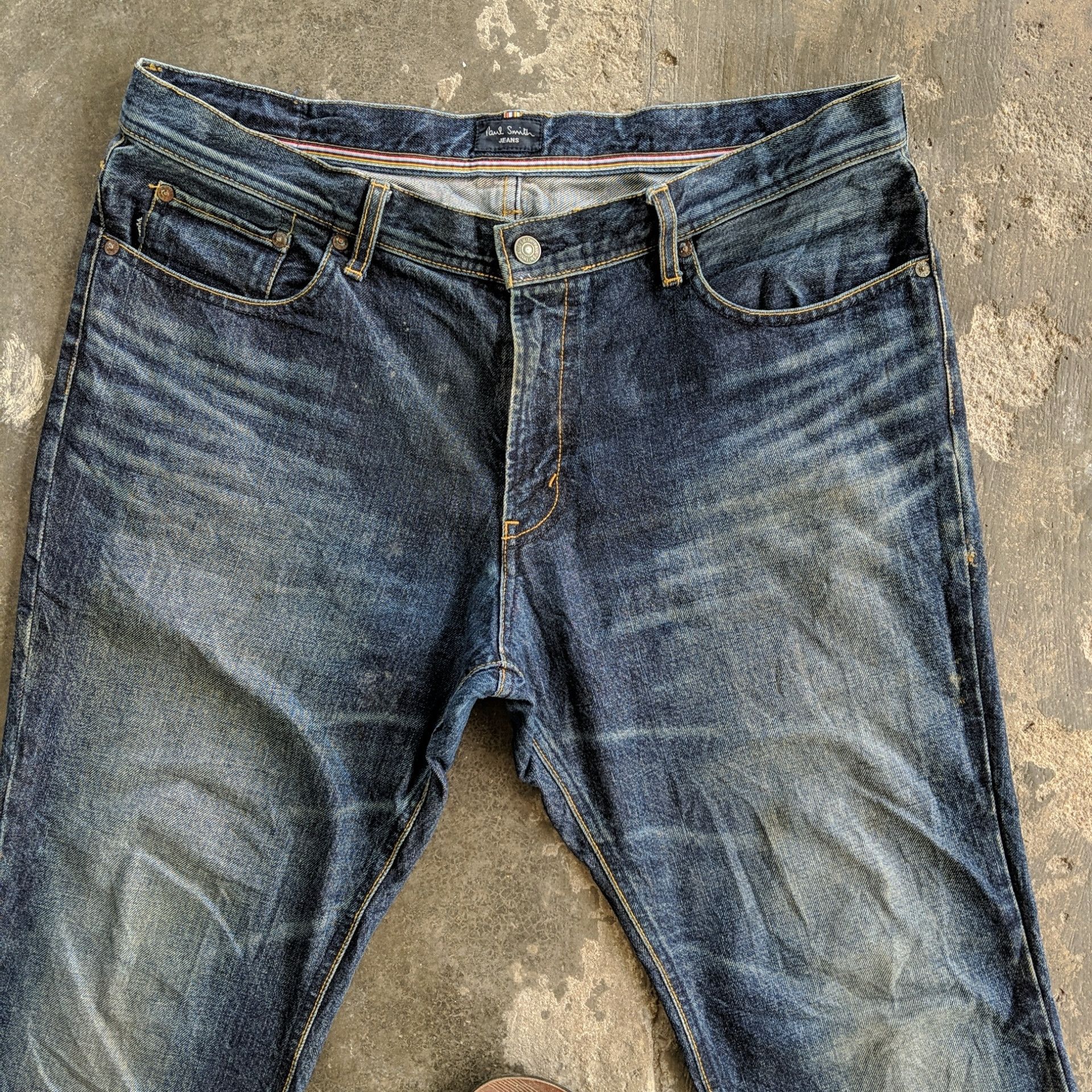 Paul Smith Vintage Paul Smith Faded Distressed Denim Jeans Pants Size US 36 / EU 52 - 2 Thumbnail