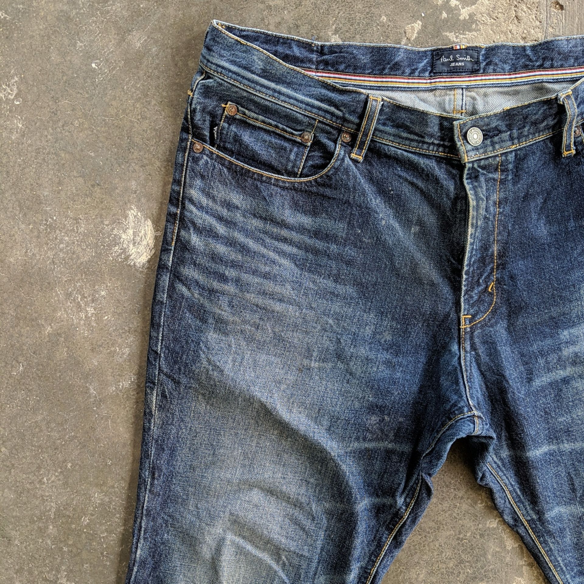 Paul Smith Vintage Paul Smith Faded Distressed Denim Jeans Pants Size US 36 / EU 52 - 3 Thumbnail