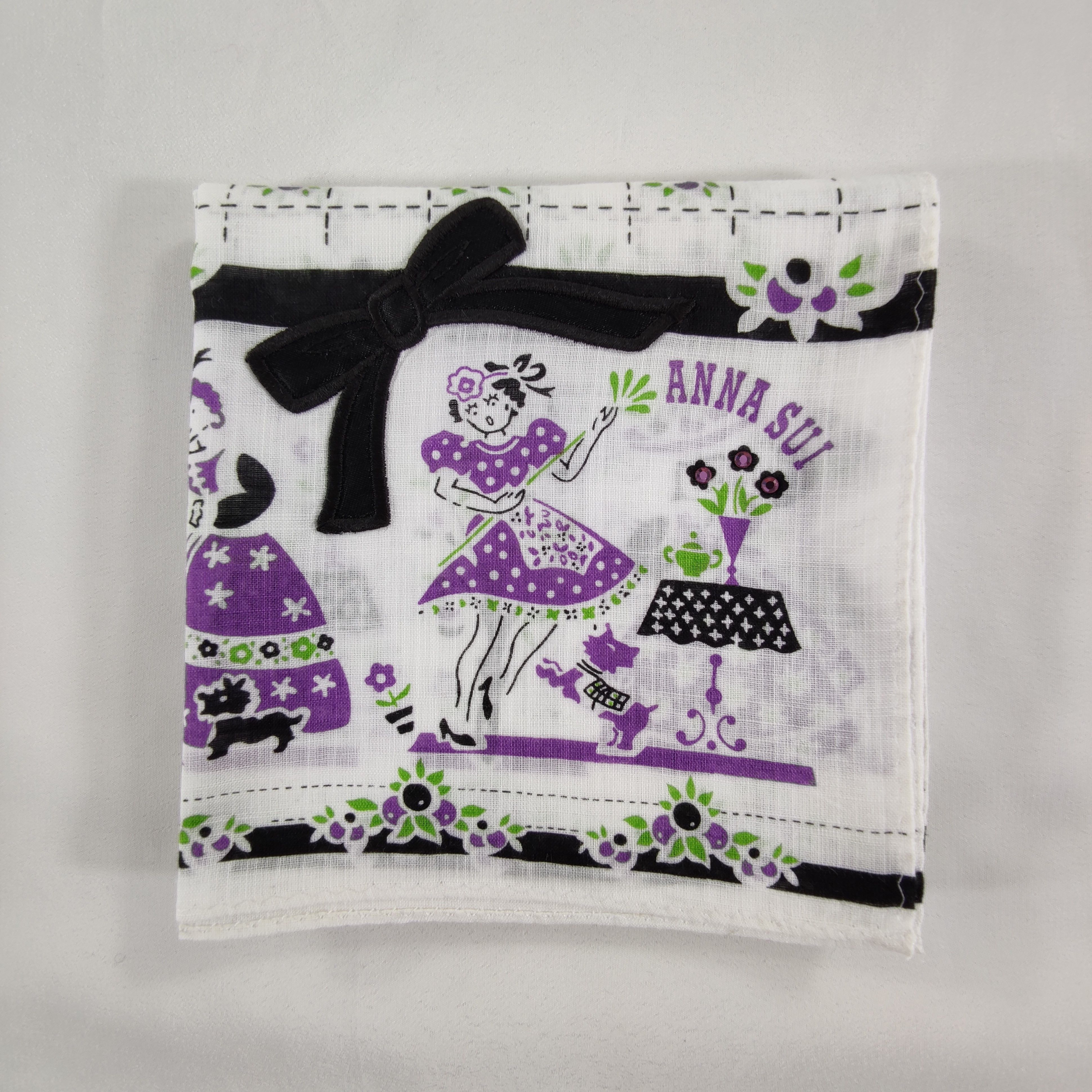 Anna Sui Anna Sui Handkerchief/Neckerchief/Bandana Size ONE SIZE - 4 Thumbnail