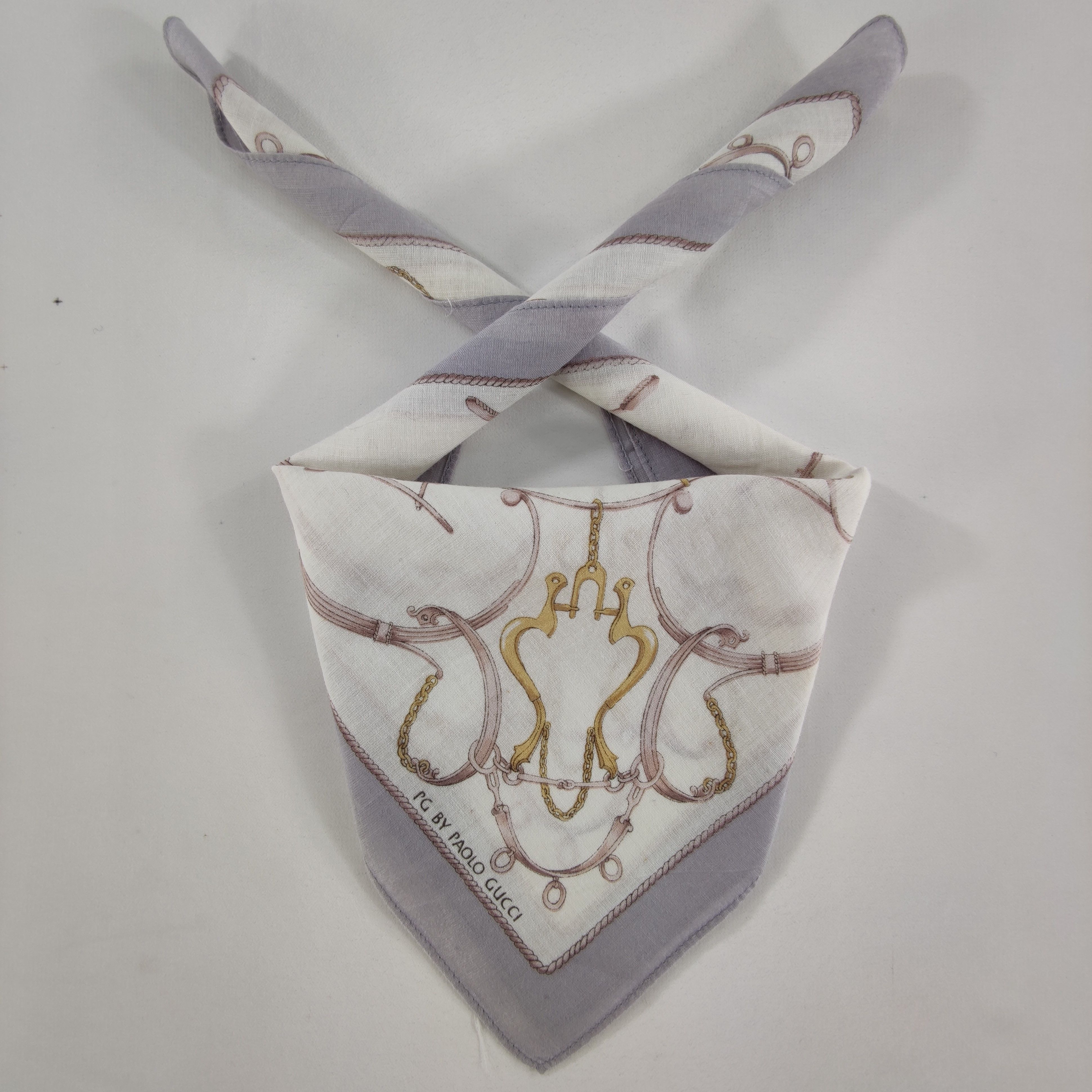 Paolo Gucci Paolo Gucci Handkerchief/Neckerchief/Bandana Size ONE SIZE - 1 Thumbnail