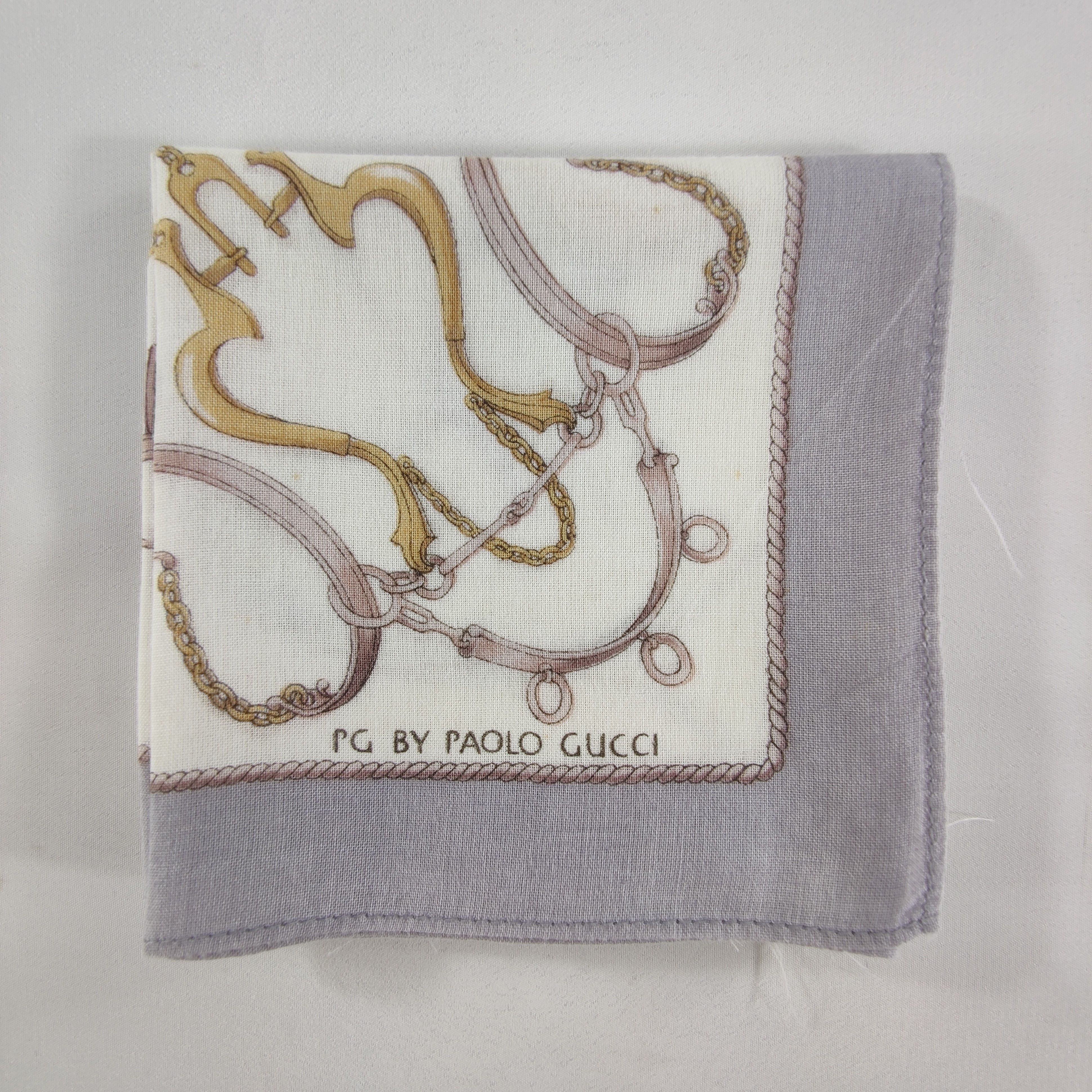 Paolo Gucci Paolo Gucci Handkerchief/Neckerchief/Bandana Size ONE SIZE - 4 Thumbnail