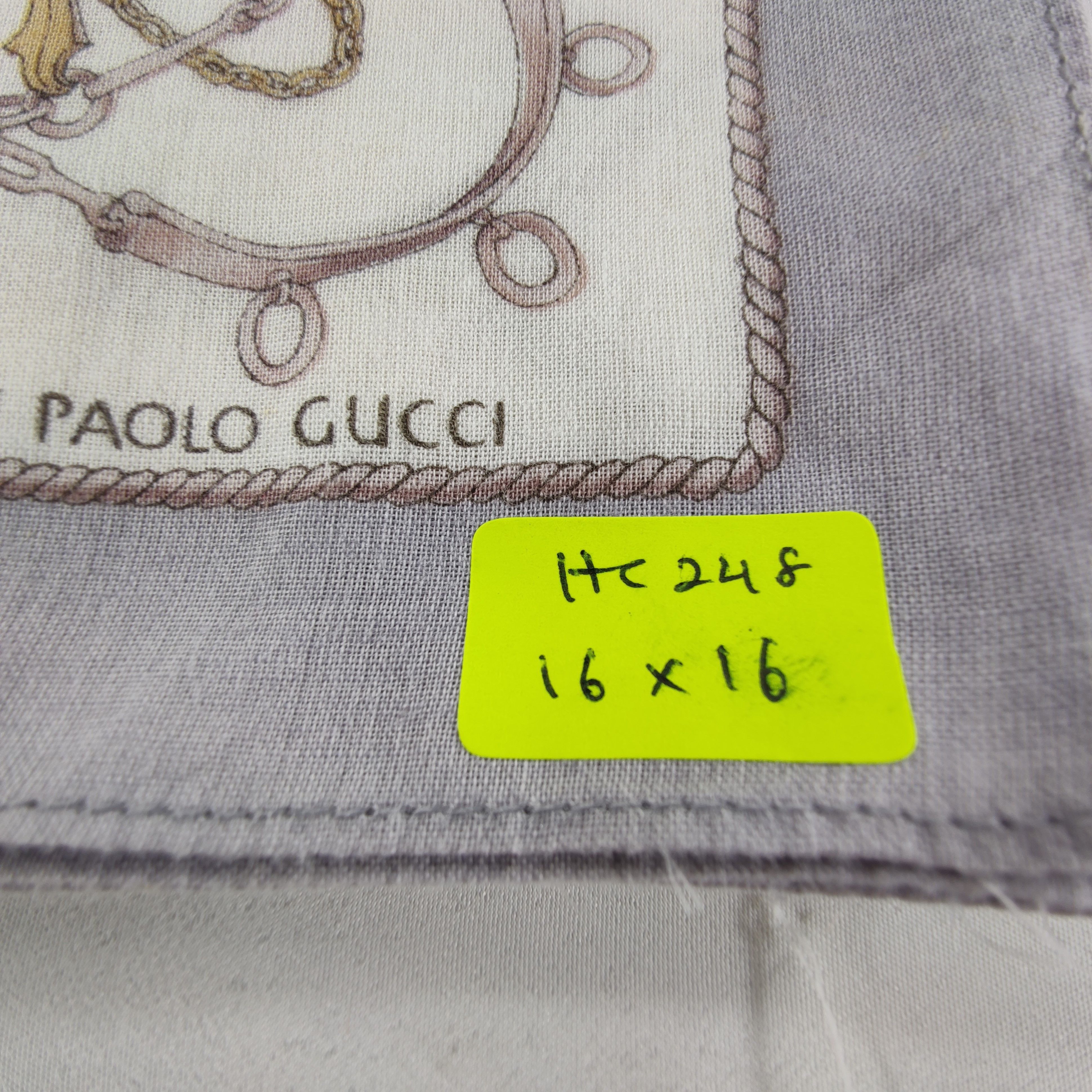 Paolo Gucci Paolo Gucci Handkerchief/Neckerchief/Bandana Size ONE SIZE - 5 Thumbnail