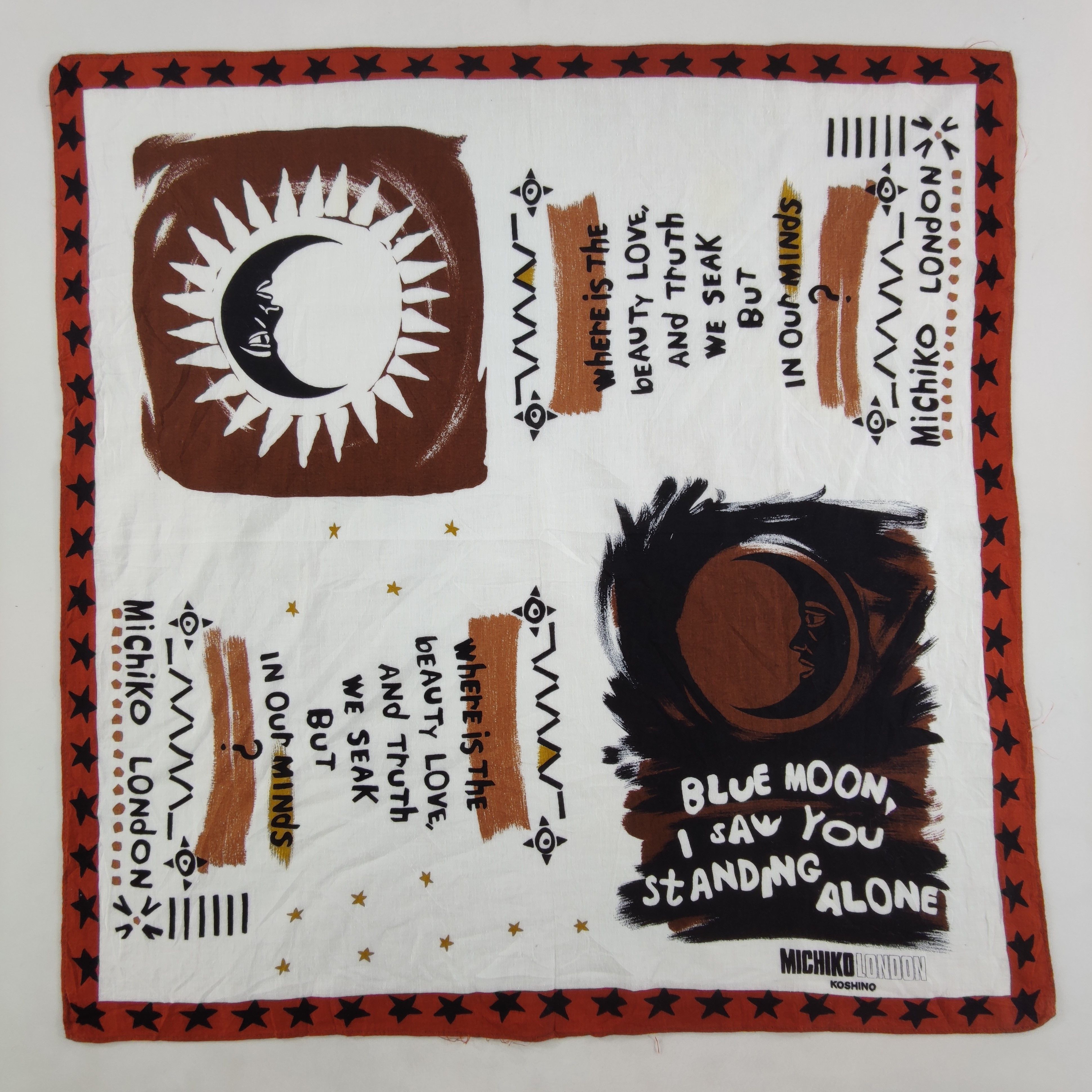 Michiko Koshino London Michiko Koshino Handkerchief/Neckerchief/Bandana Size ONE SIZE - 2 Thumbnail