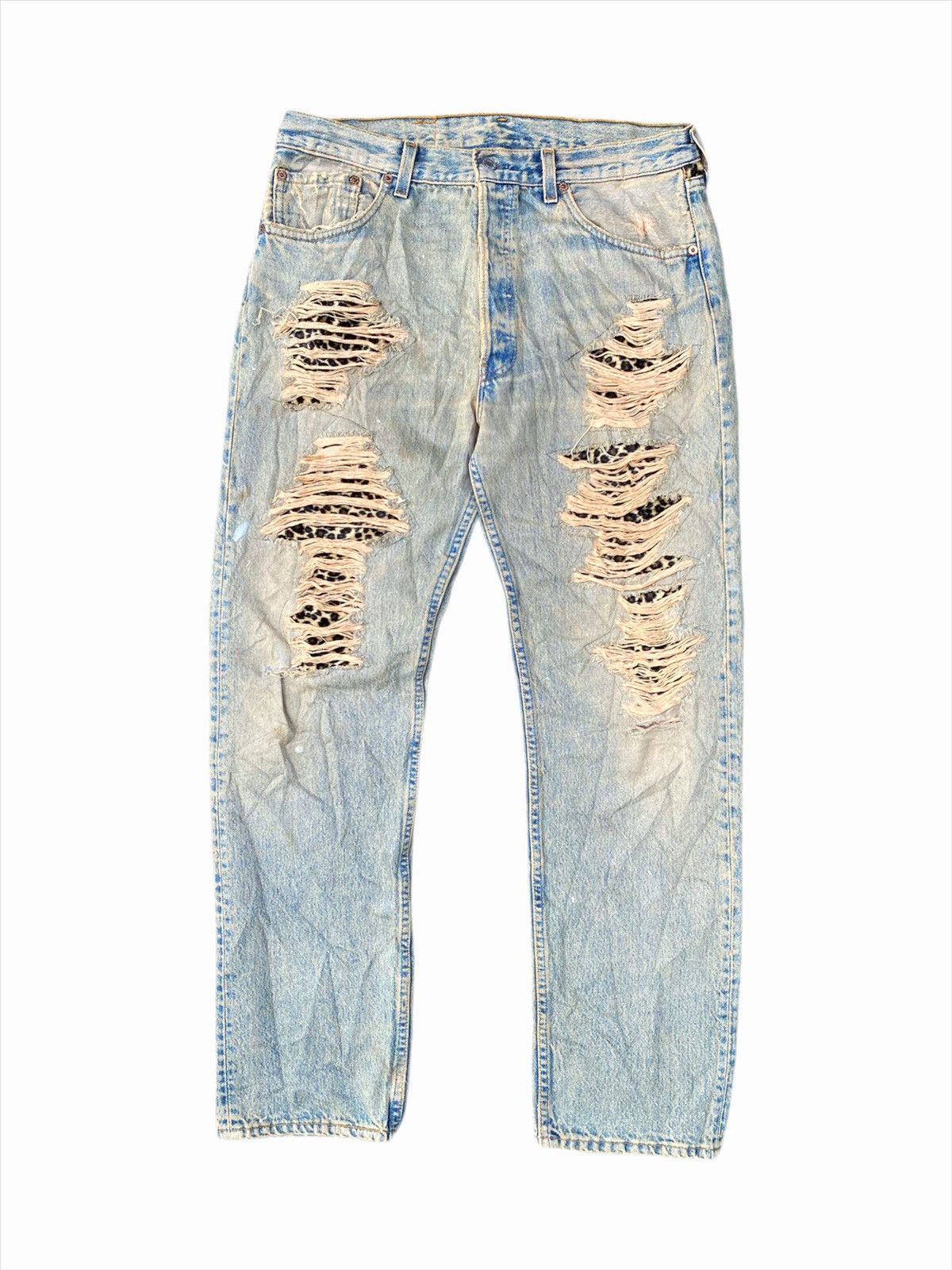 Distressed Denim × Levi