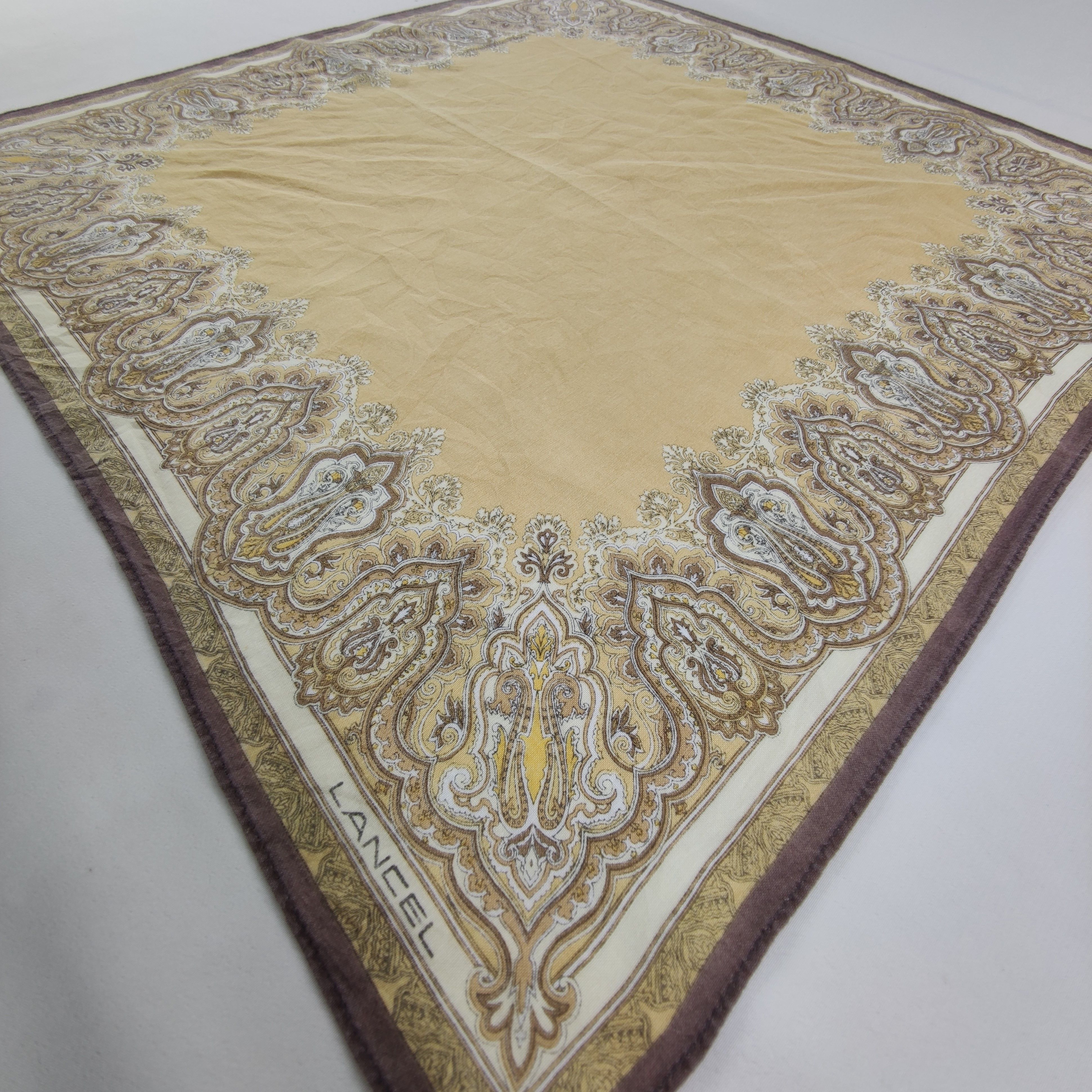 Lancel × Vintage Lancel Handkerchief/Neckerchief/Bandana Size ONE SIZE - 3 Thumbnail