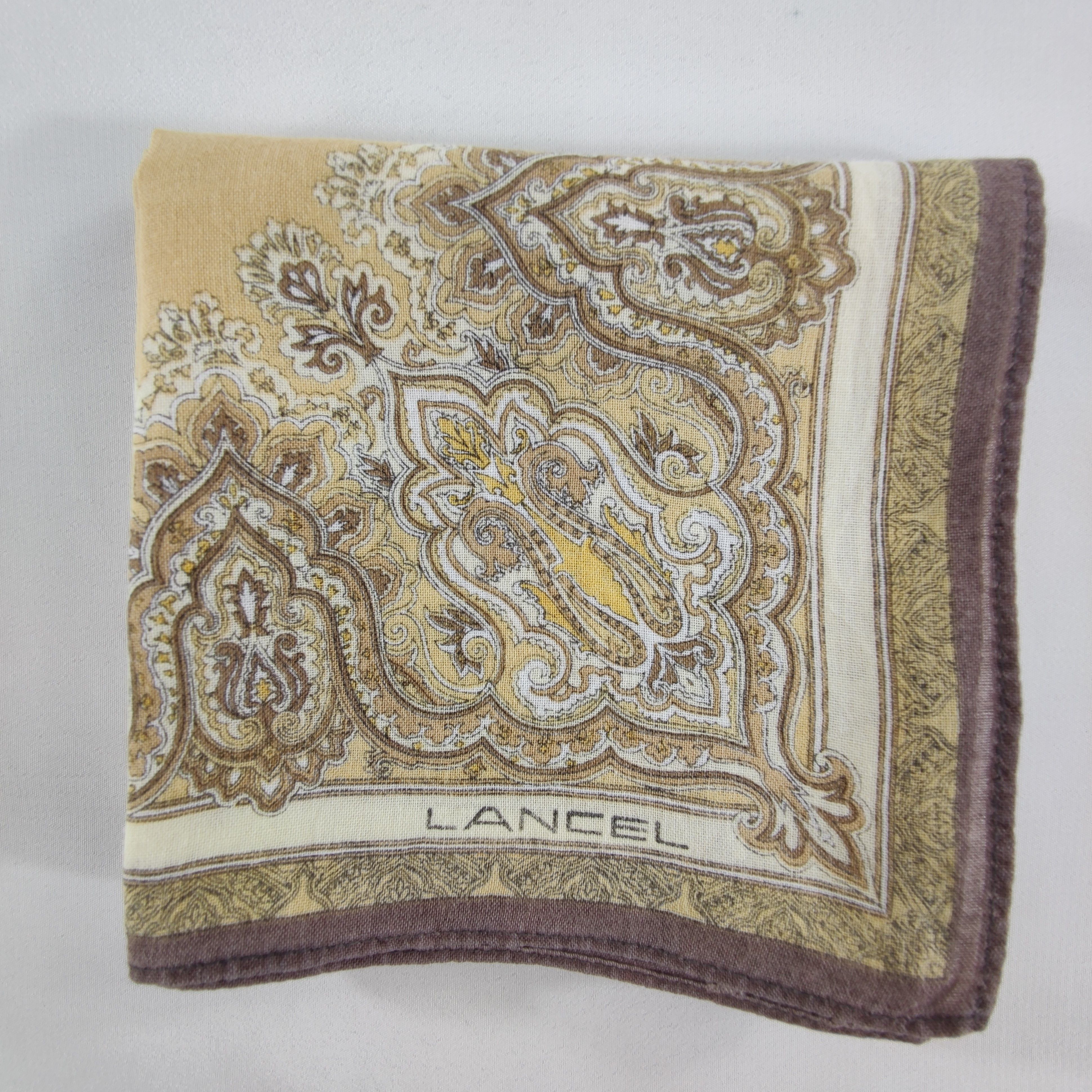 Lancel × Vintage Lancel Handkerchief/Neckerchief/Bandana Size ONE SIZE - 4 Thumbnail