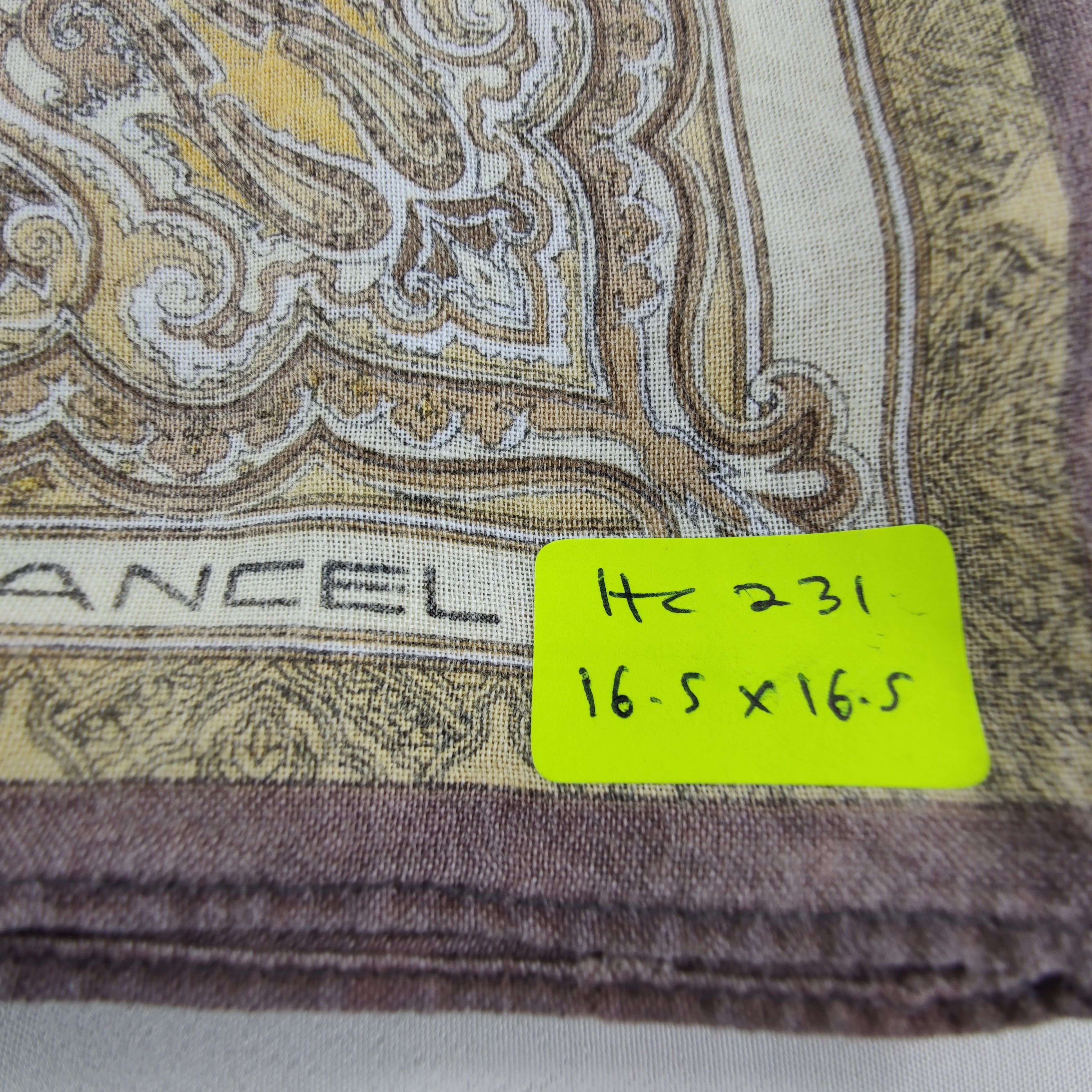 Lancel × Vintage Lancel Handkerchief/Neckerchief/Bandana Size ONE SIZE - 5 Thumbnail