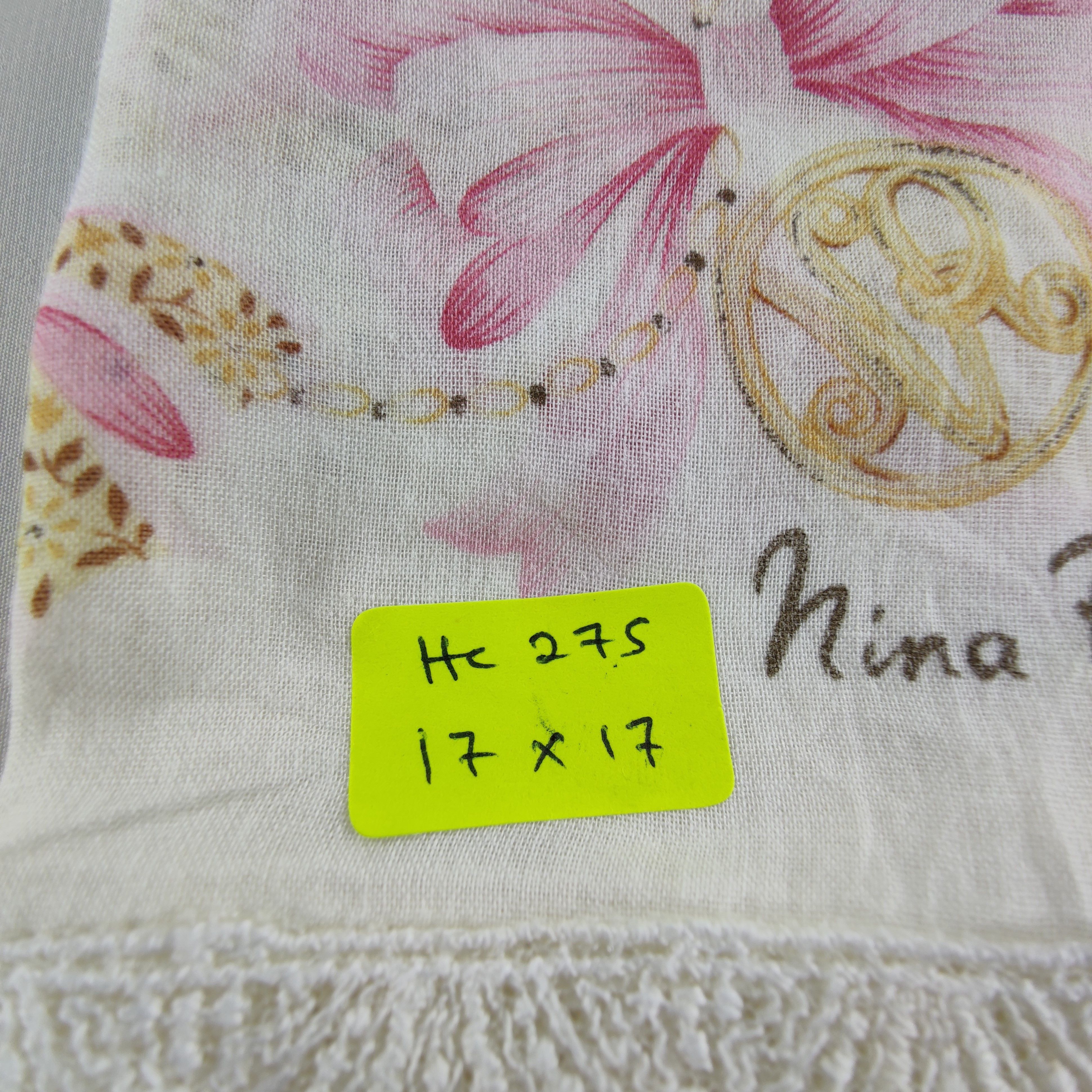 Nina Ricci Nina Ricci Handkerchief/Neckerchief/Bandana Size ONE SIZE - 6 Thumbnail