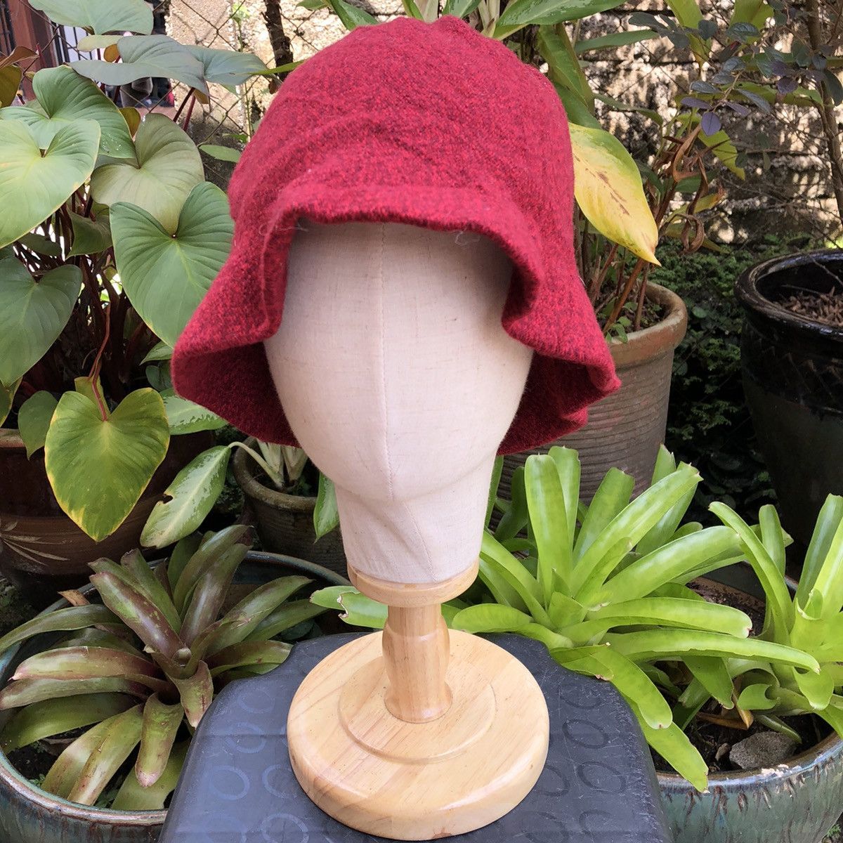 Designer × Japanese Brand × Kenzo 🇯🇵Designer Kenzo Wool Bucket Hat B41 Size ONE SIZE - 1 Thumbnail
