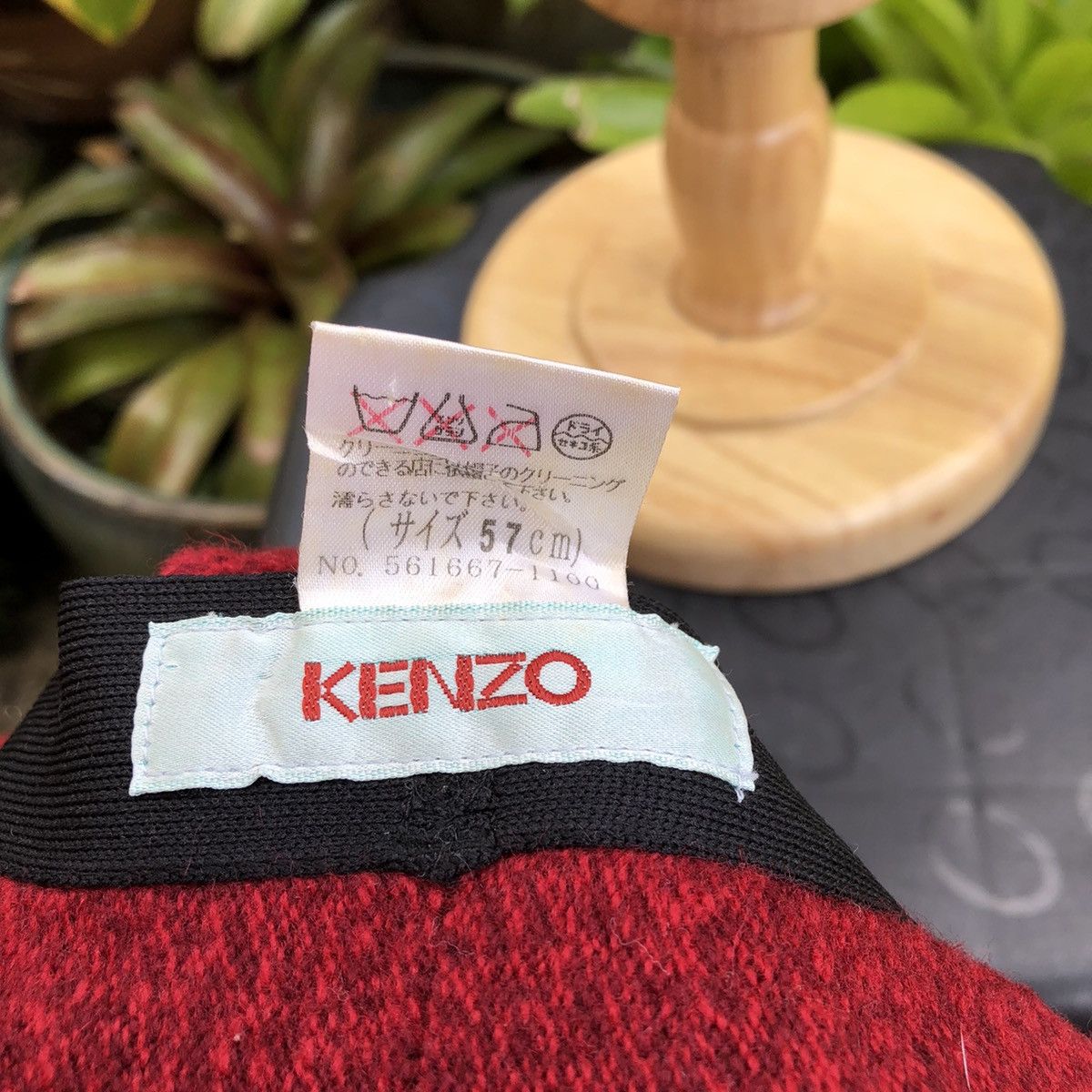 Designer × Japanese Brand × Kenzo 🇯🇵Designer Kenzo Wool Bucket Hat B41 Size ONE SIZE - 5 Thumbnail