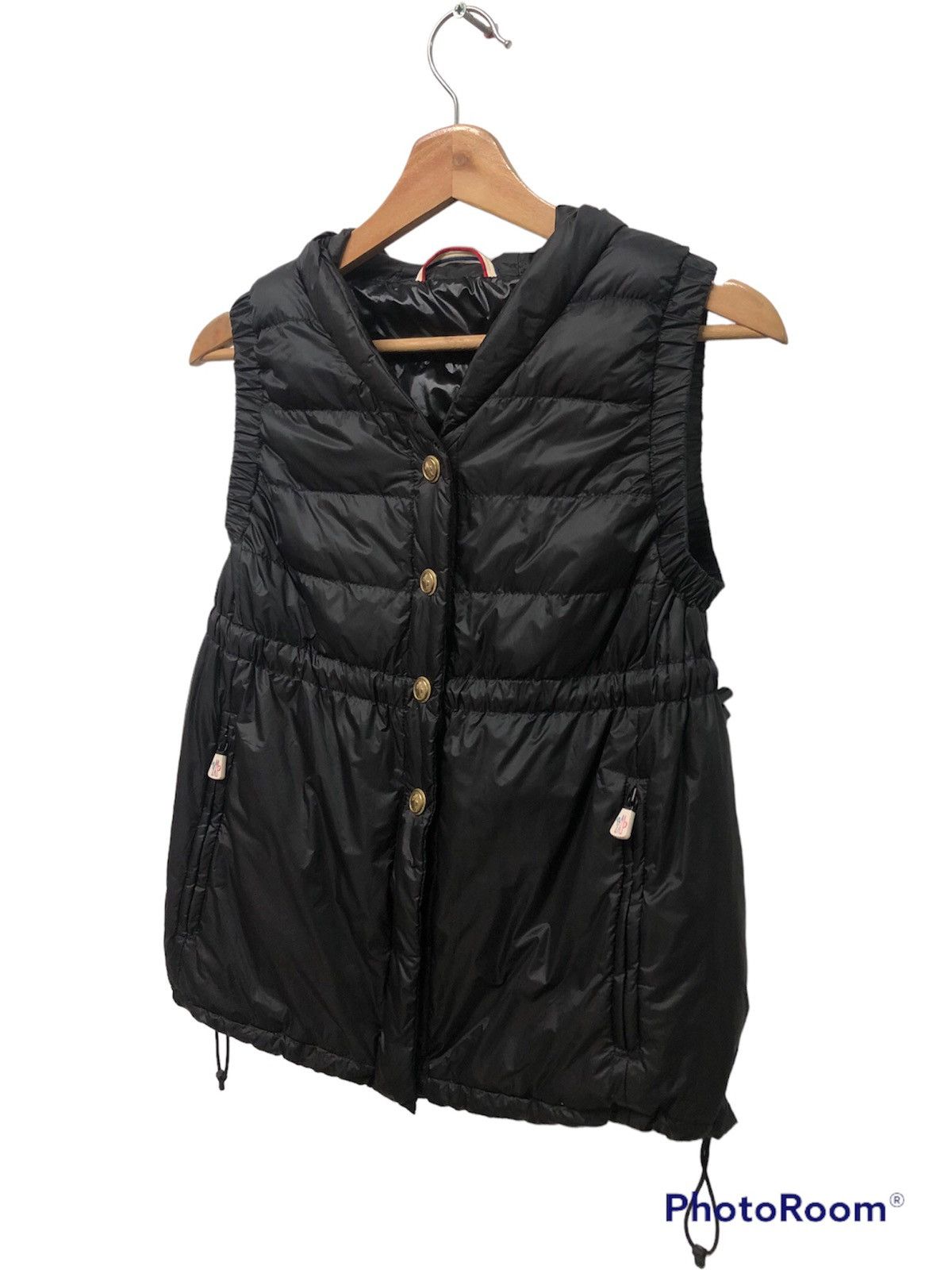 Moncler × Vintage RARE!! VINTAGE MONCLER GRENOBLE PUFFER VEST WITH HOODIE Size S / US 4 / IT 40 - 5 Thumbnail