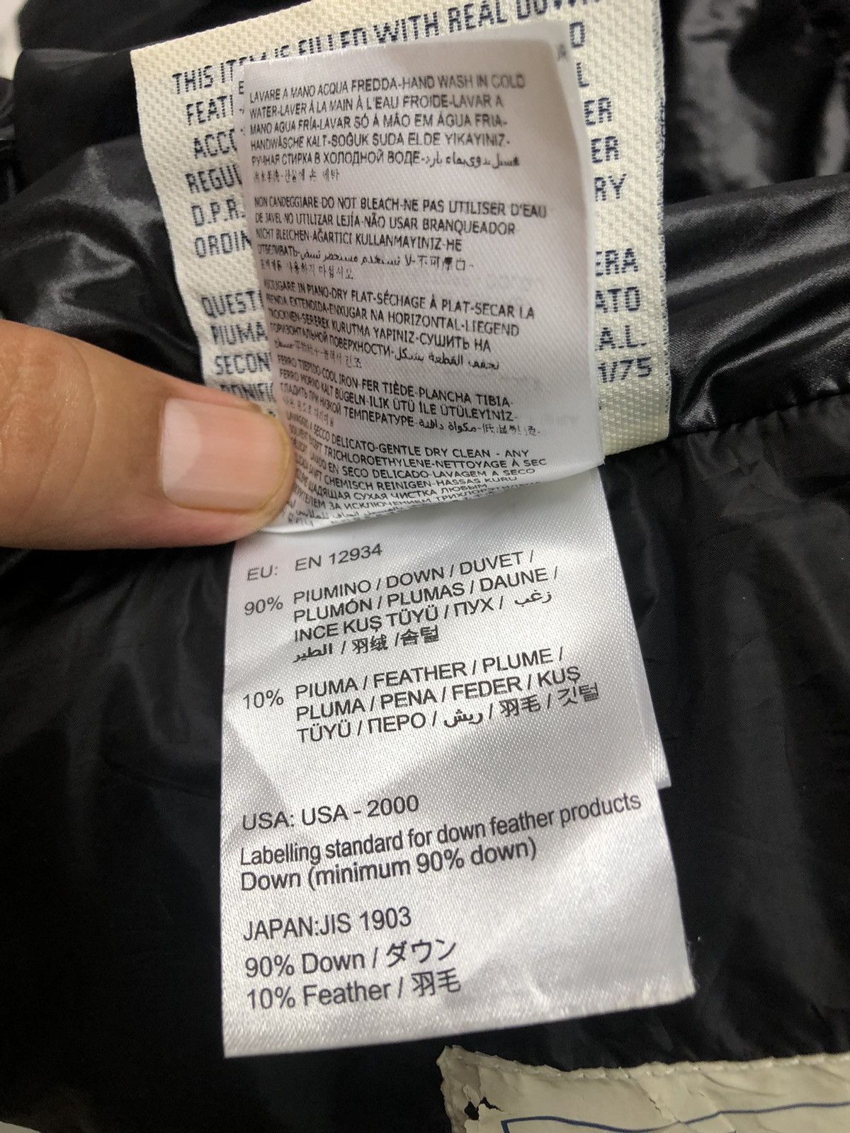 Moncler × Vintage RARE!! VINTAGE MONCLER GRENOBLE PUFFER VEST WITH HOODIE Size S / US 4 / IT 40 - 22 Thumbnail